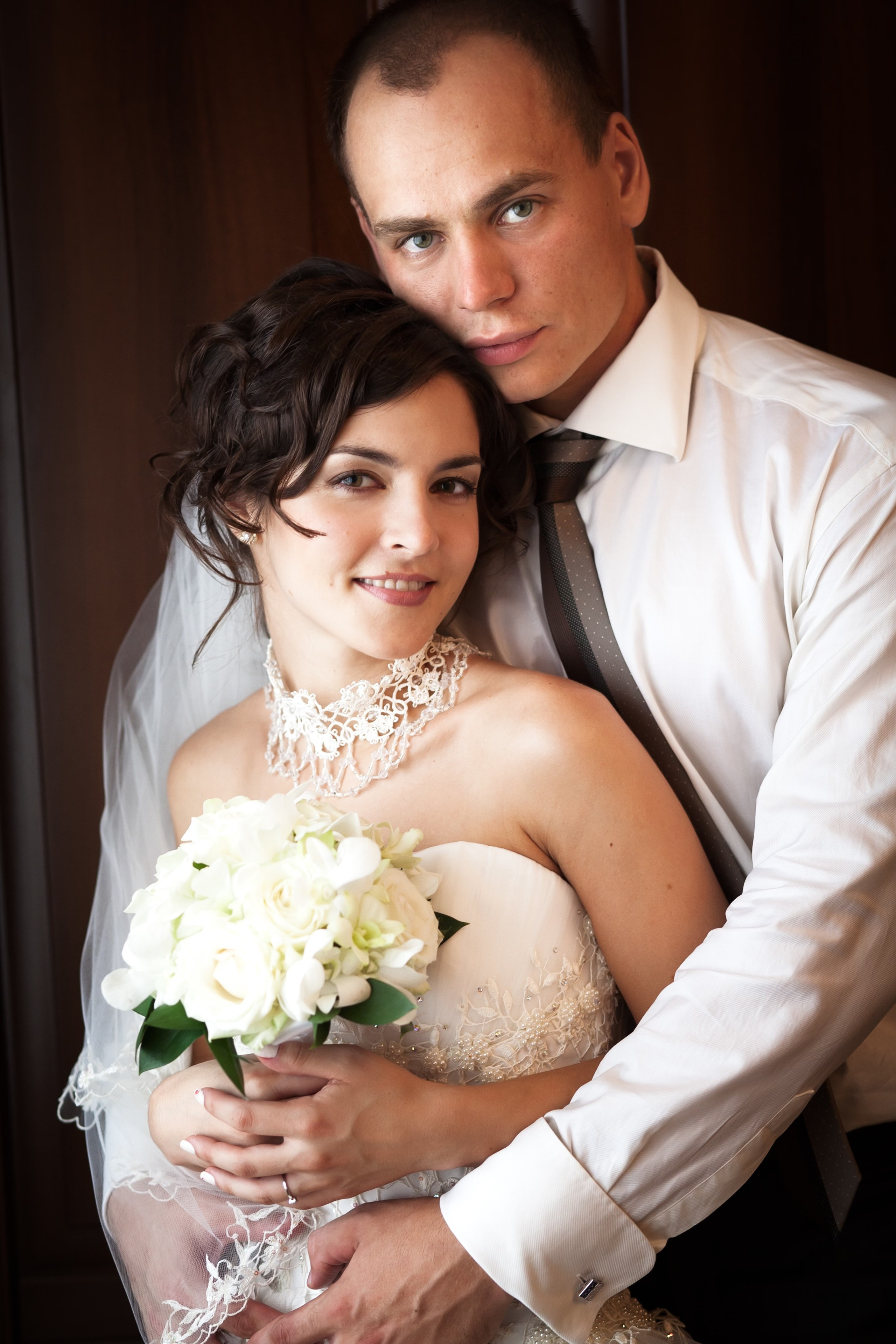 Свадебная съемка в тумане. Фотографы в Москве Светлана Устинова и Сергей Грачев