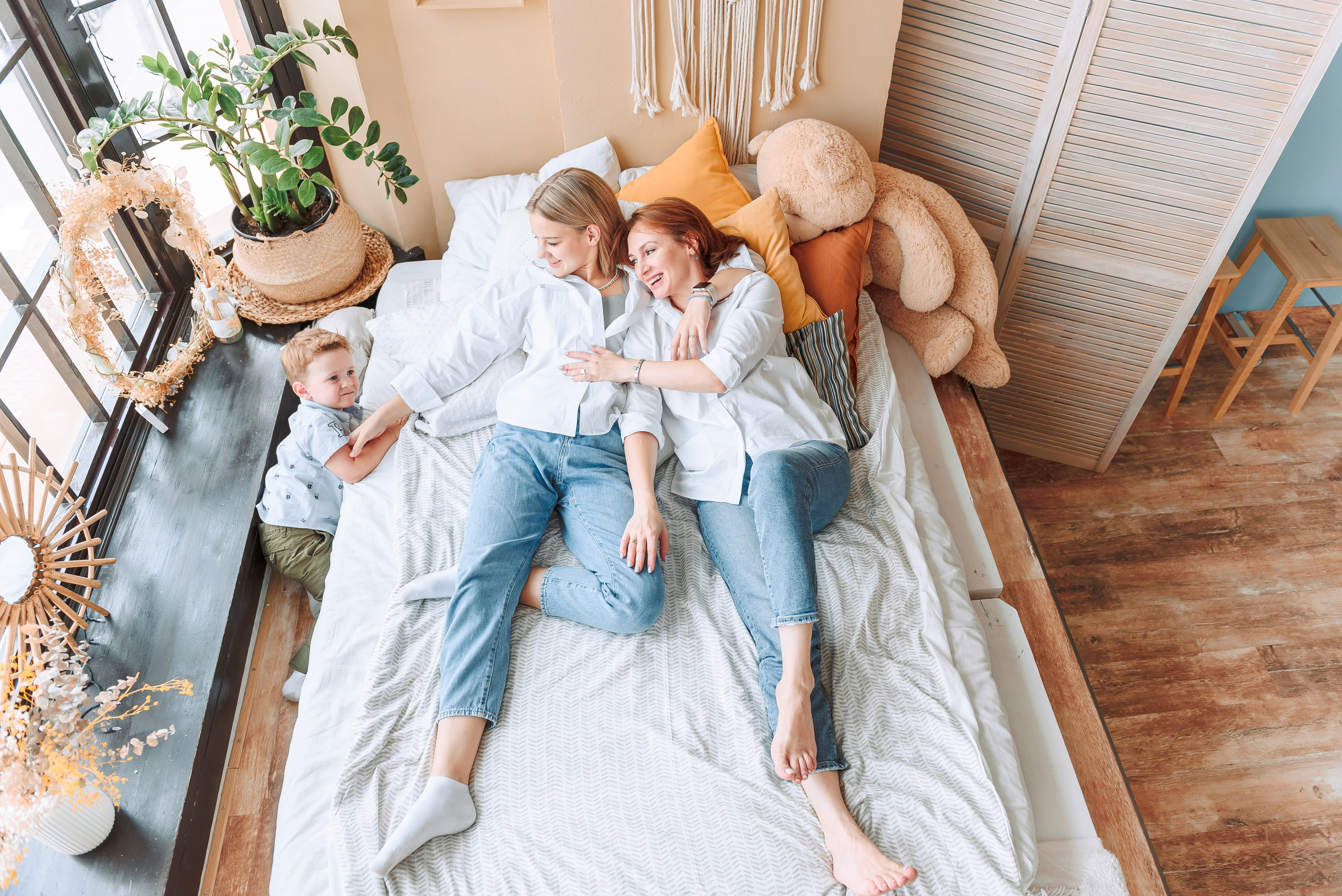 Оля, Назар и Кристина в DreamStudio. Свадебный и семейный фотограф в Москве Юлия Винник