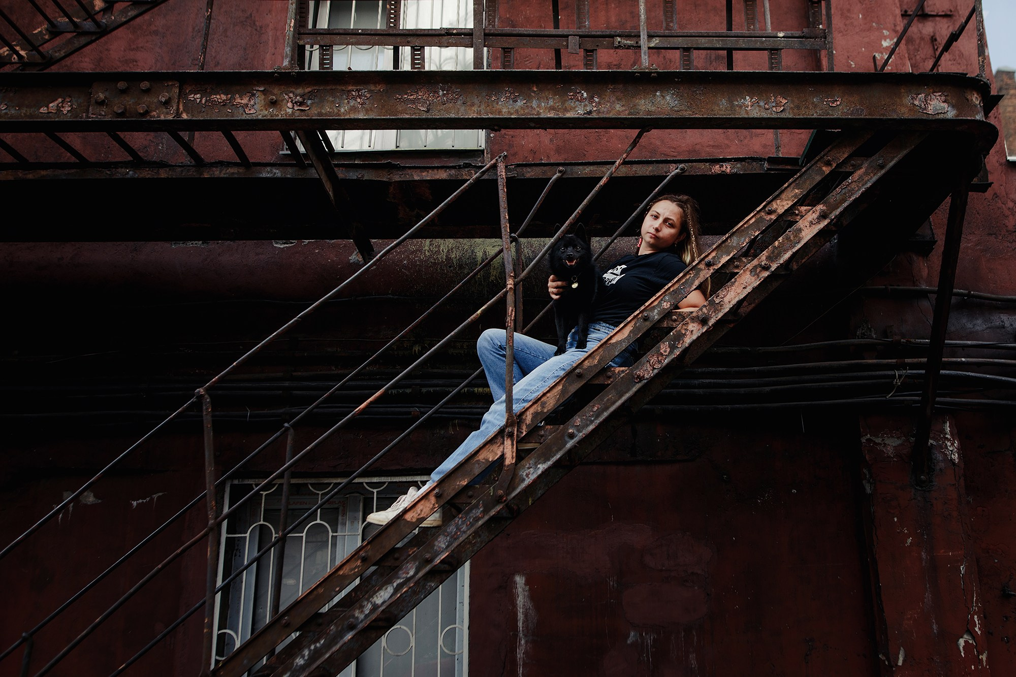 Саша, Маша и шипперке Йети. Фотограф-анималист Mary Mart — Москва, Питер