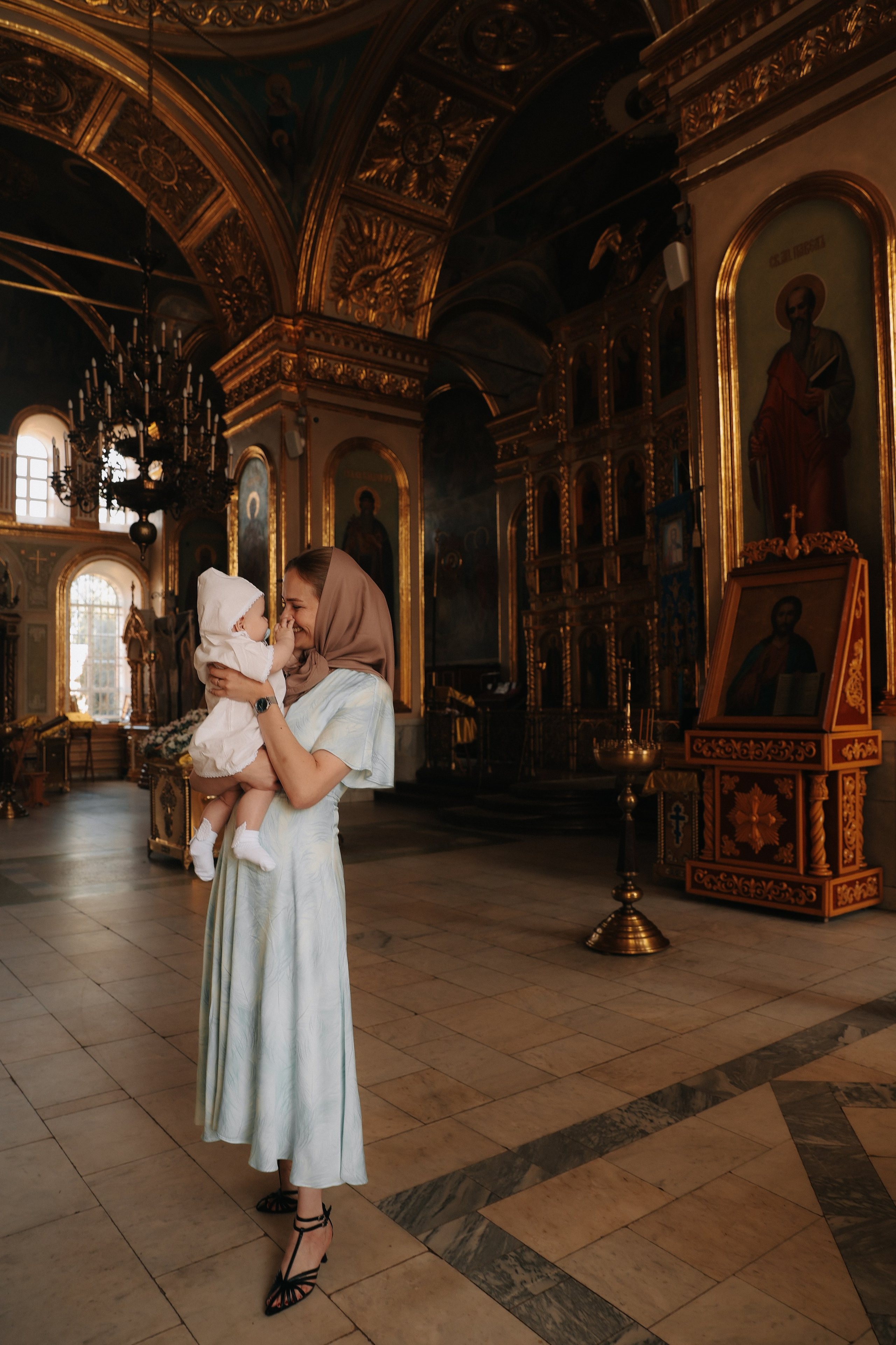 Таинство крещения Савелия. Свадебный и семейный фотограф в городе Пенза, Саранск, Ковылкино