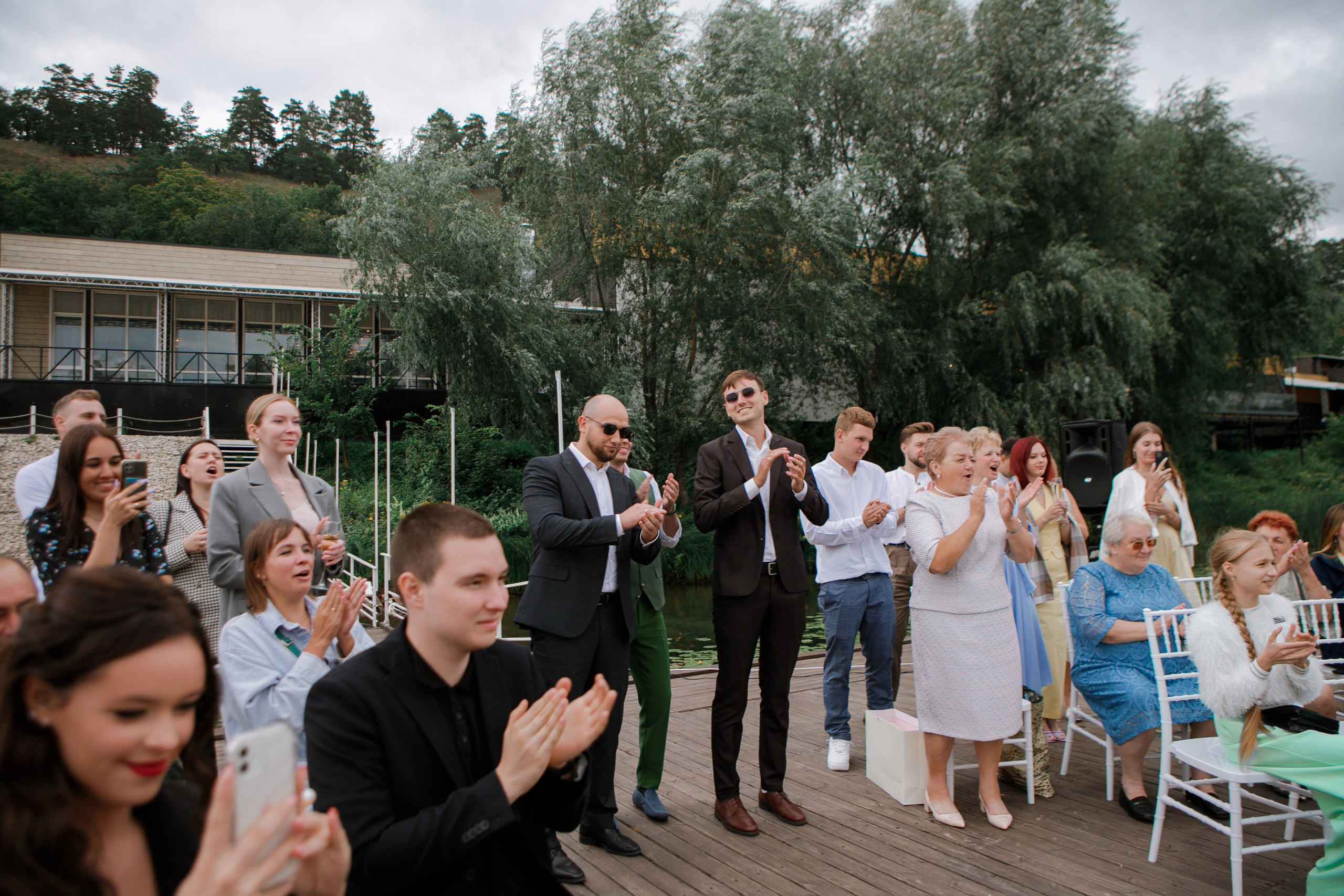 Свадьба на пирсе. Свадебный фотограф в Москве, Самаре, Тольятти