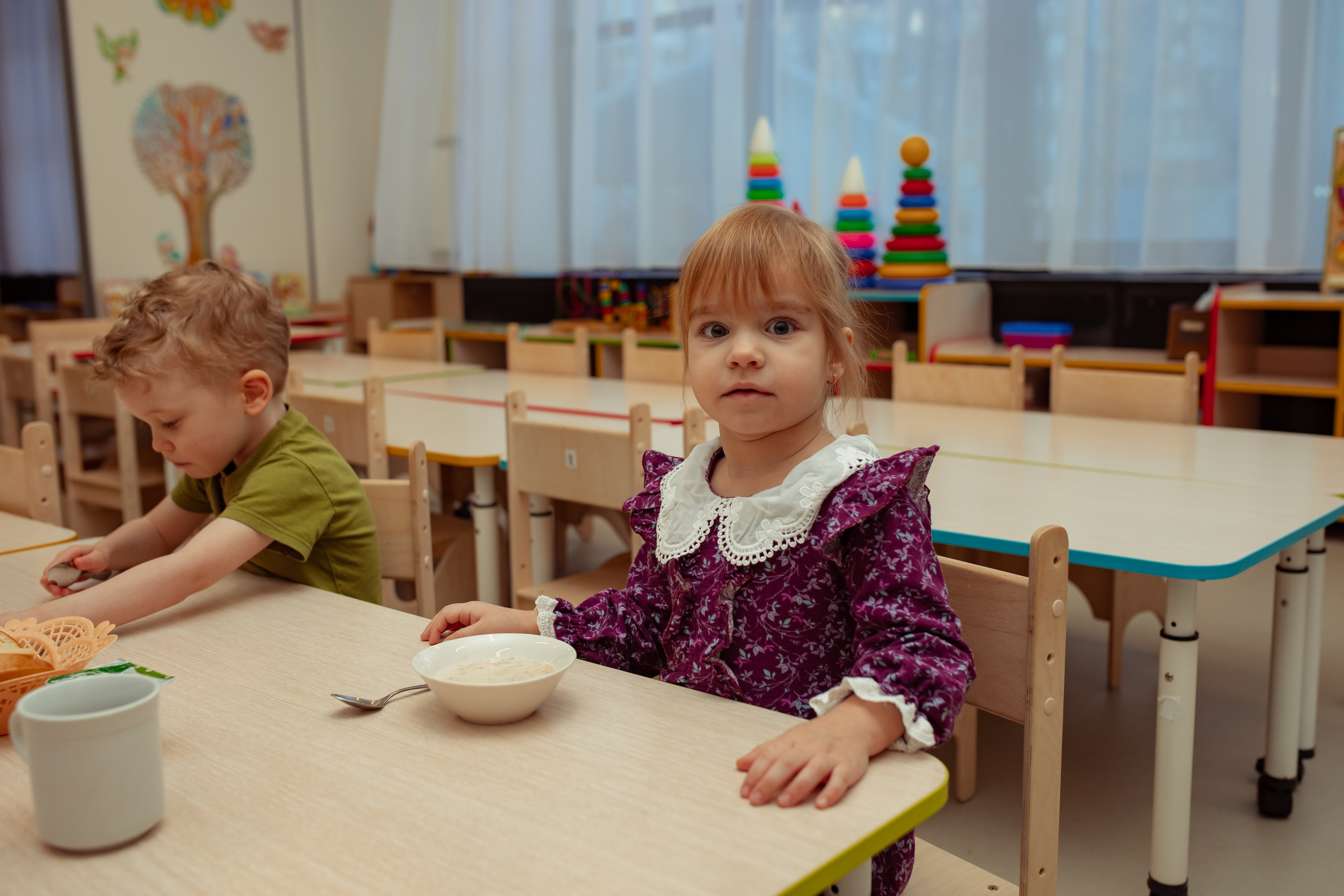Праздник весны в детском саду. Семейный и детский фотограф в Москве Дорогова Екатерина