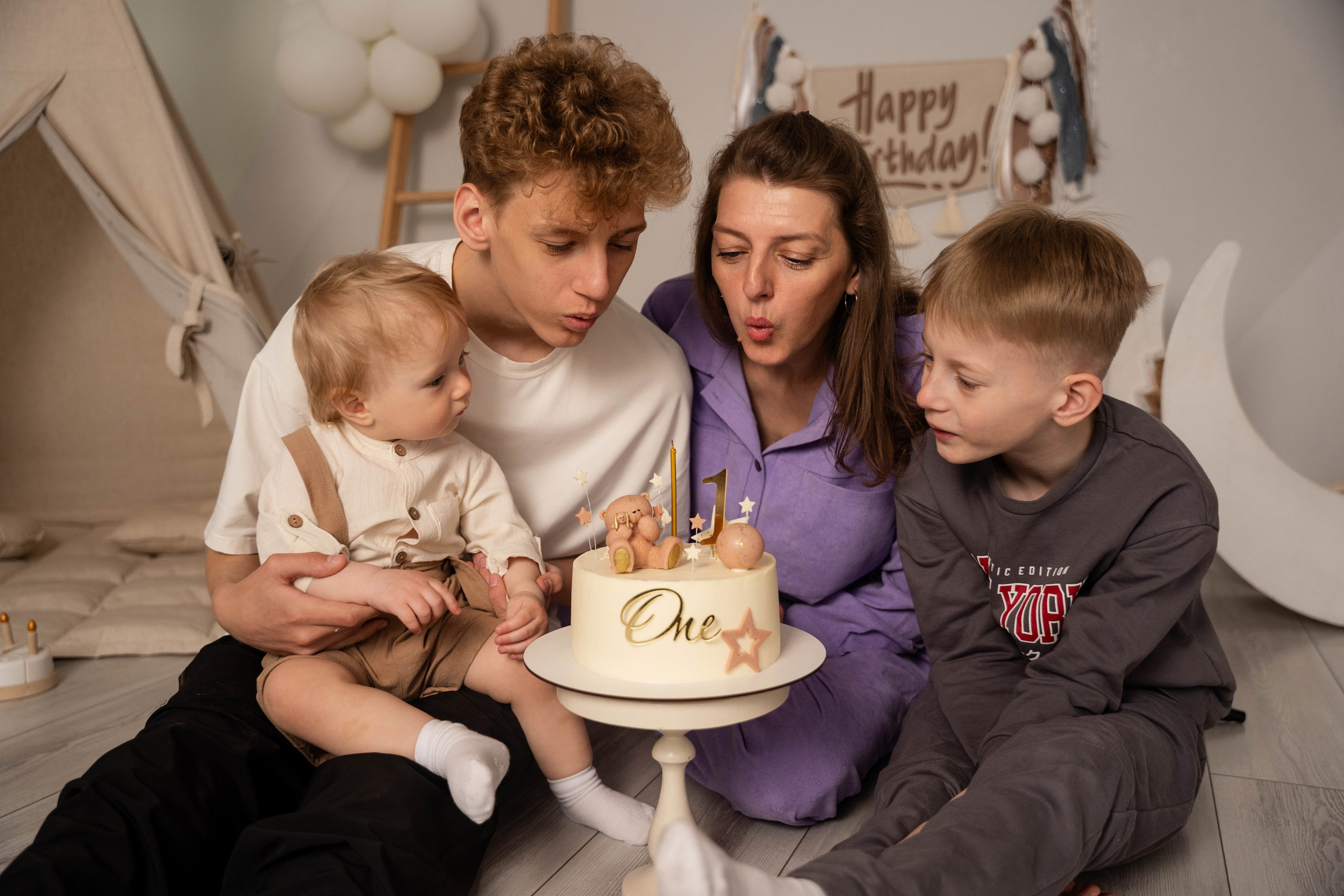 Диме 1 годик. Анастасия Антипинская — профессиональный фотограф в Хабаровске