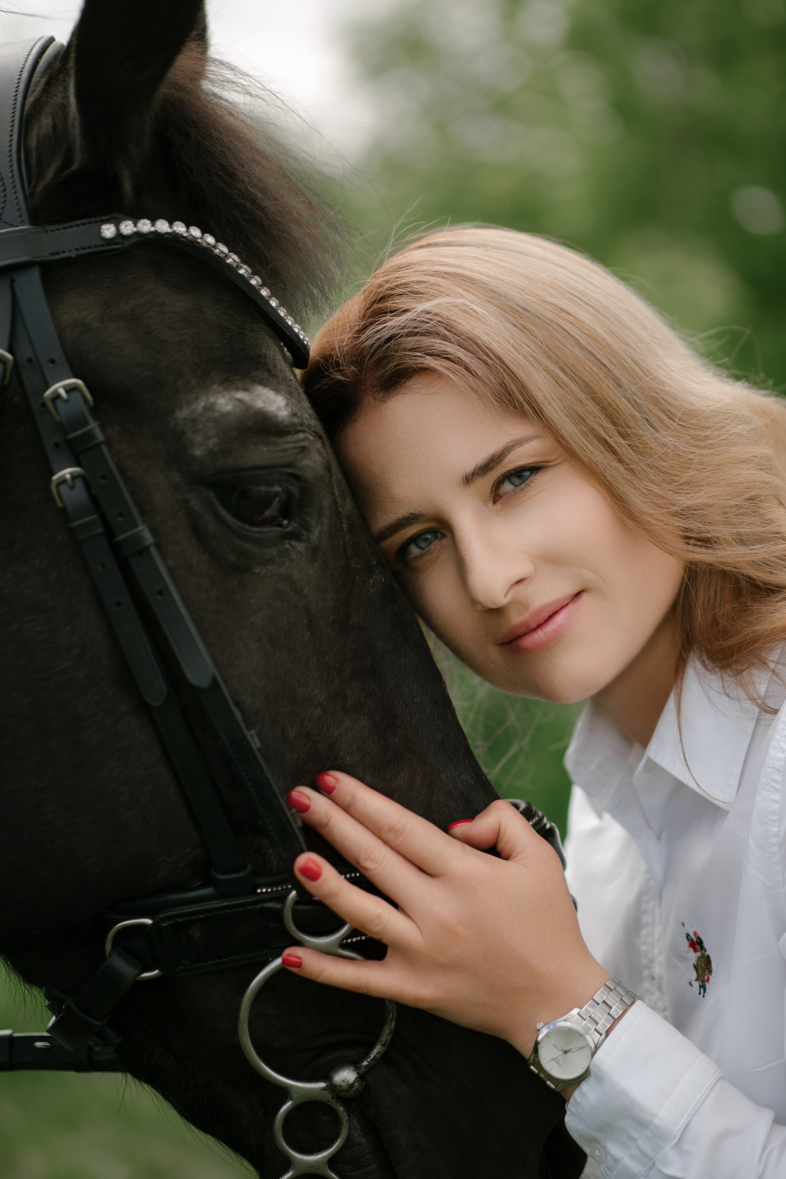 Фотосессия с лошадью на природе | Индивидуальная фотопрогулка