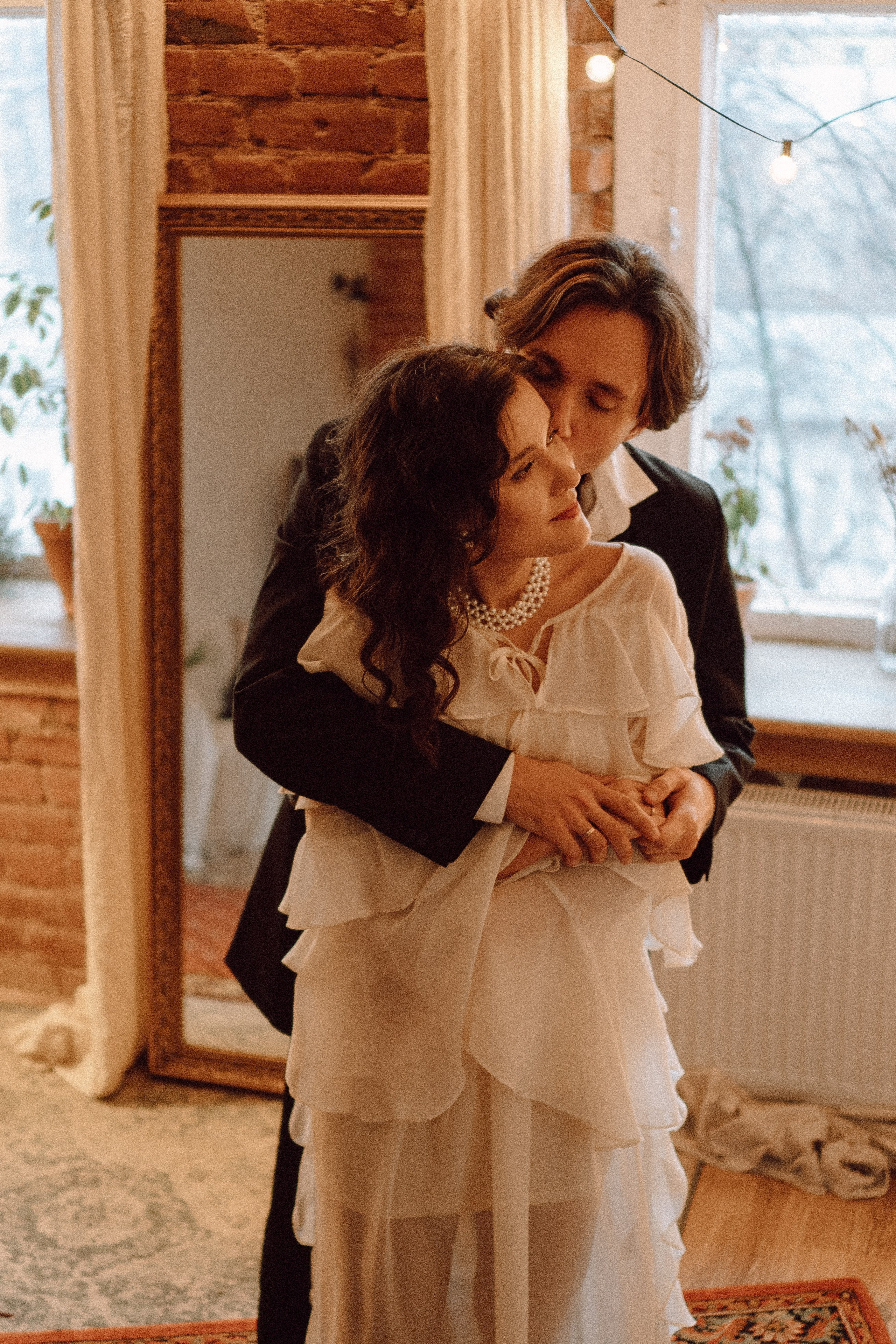 УТРО ЖЕНИХА И НЕВЕСТЫ В ФОТОСТУДИИ И ОСНОВНАЯ ФОТОСЕСИСИЯ ЗИМОЙ. Профессиональный фотограф, Санкт-Петербург — Виктория Богомолова