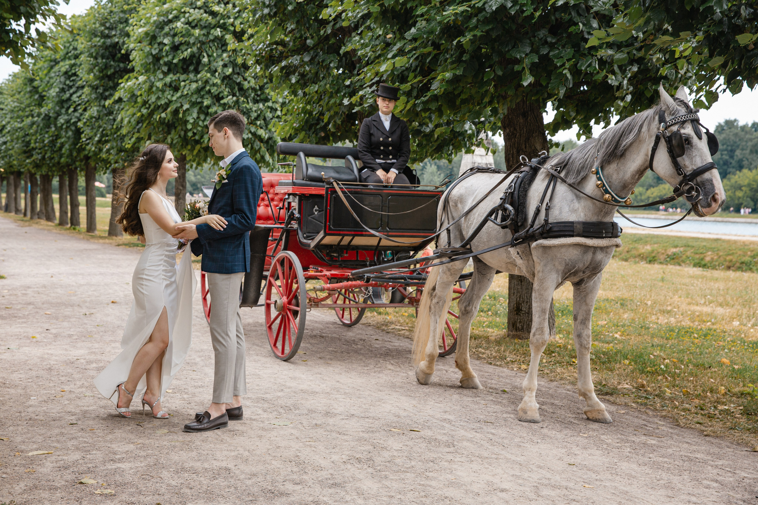 Свадебная фотосессия в усадьбе Кусково. Фотограф и видеограф Анна Домашенко