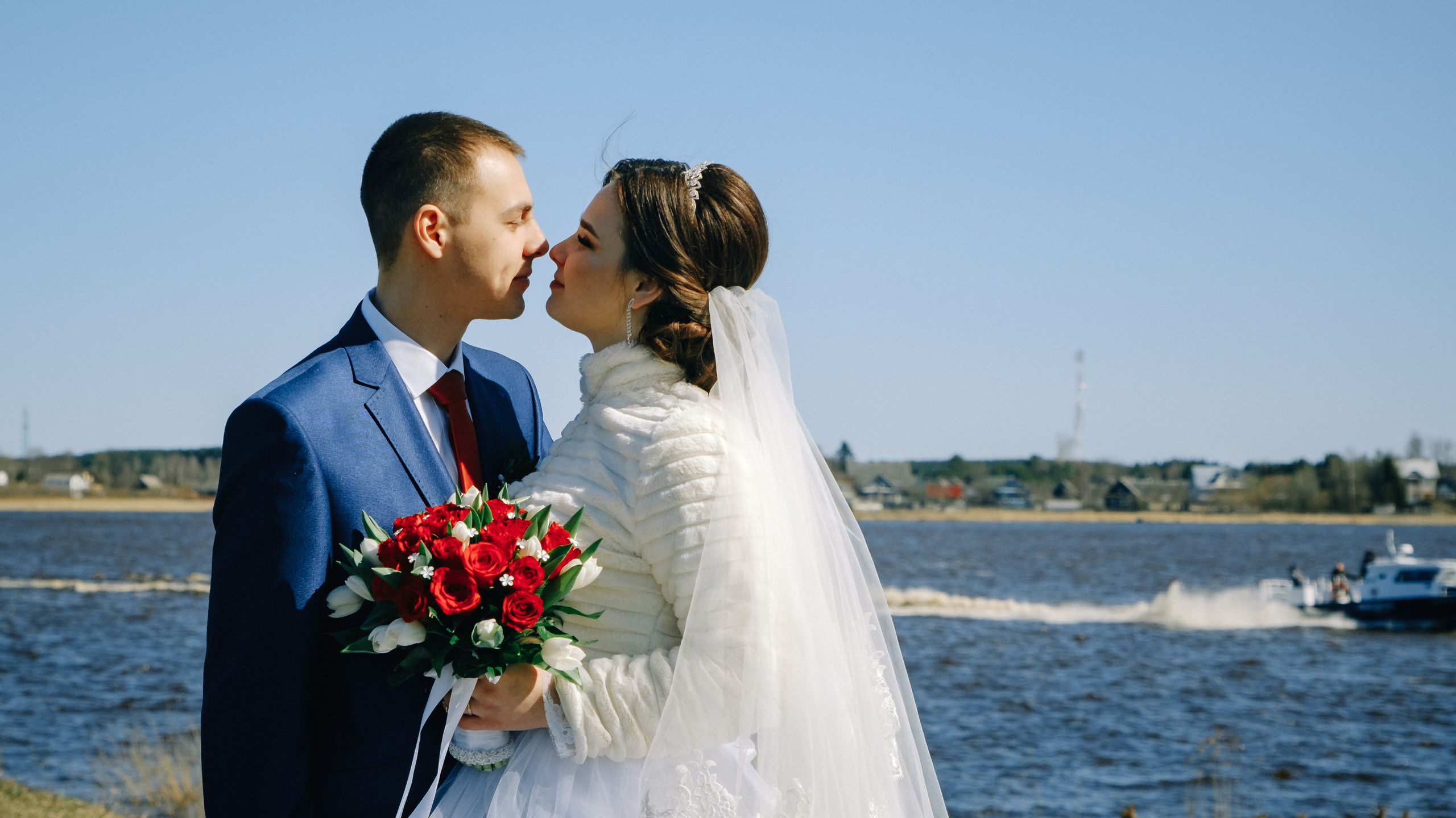 Вадим и Ангелина свадебная фотосессия и банкет. Свадебный и семейный фотограф в г. Волхов Алексей Кочерыжкин