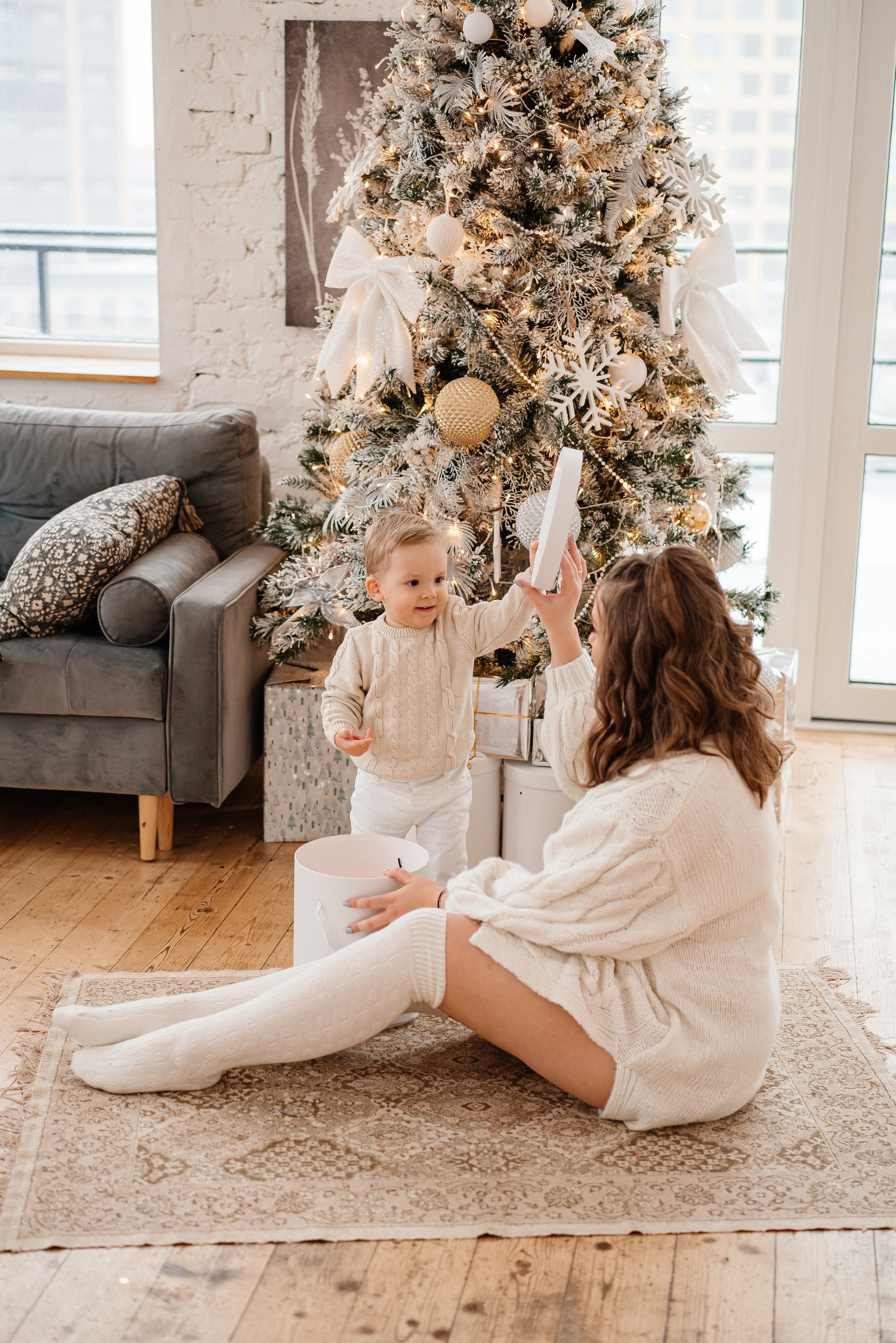 Новогодняя фотосессия. Семейный фотограф Одинцово Москва Наталия Черенкова