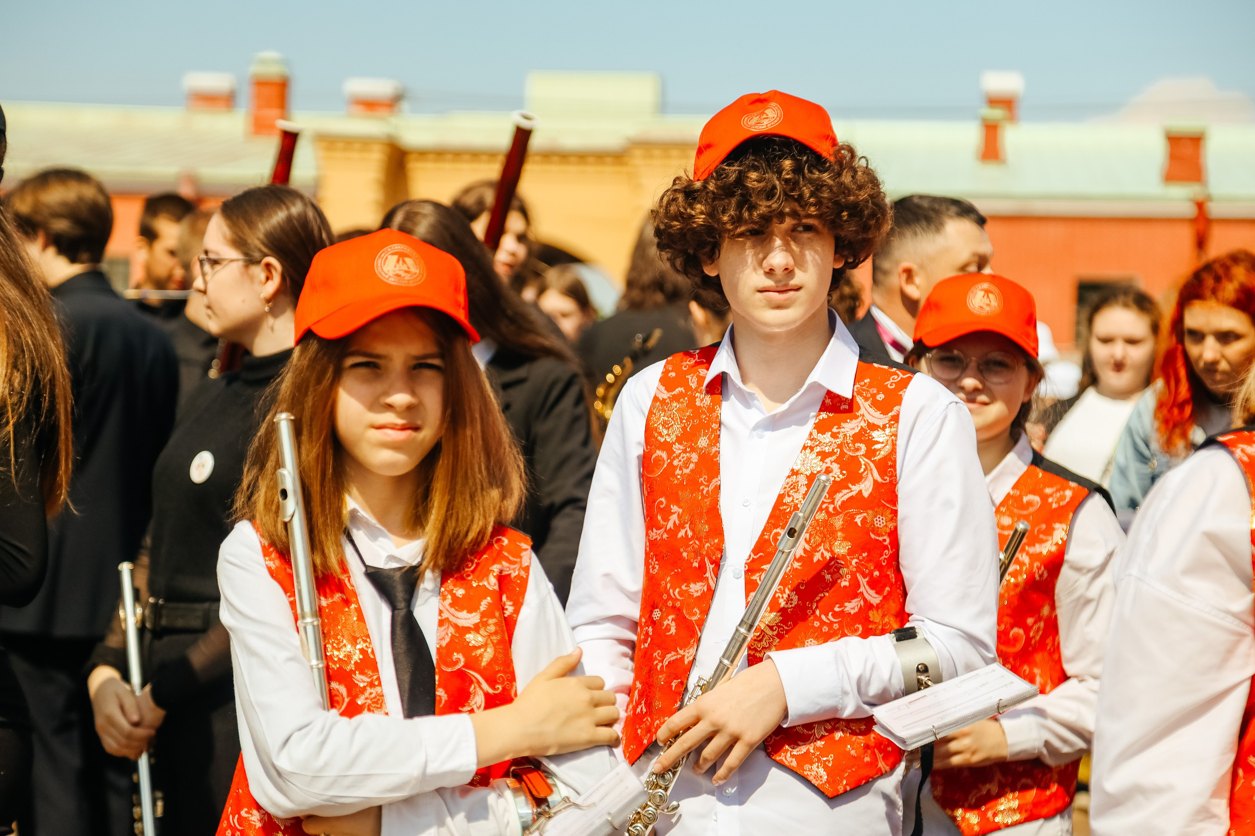 Парад детских духовых оркестров. Семейный фотограф Любовь Саркеева