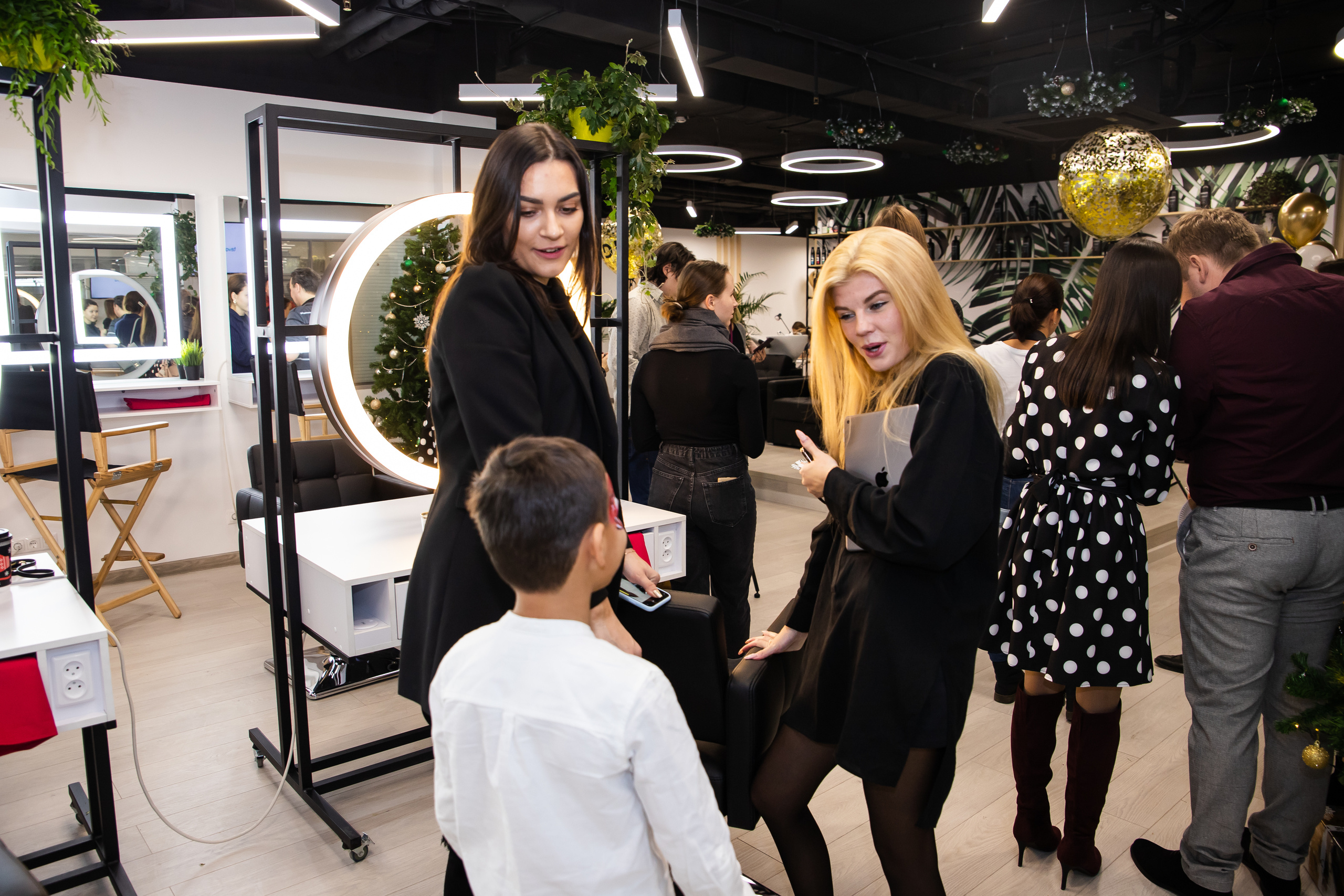 Репортаж. Открытие бьюти-пространства. Детский и семейный фотограф в Москве Алёна Шестунова