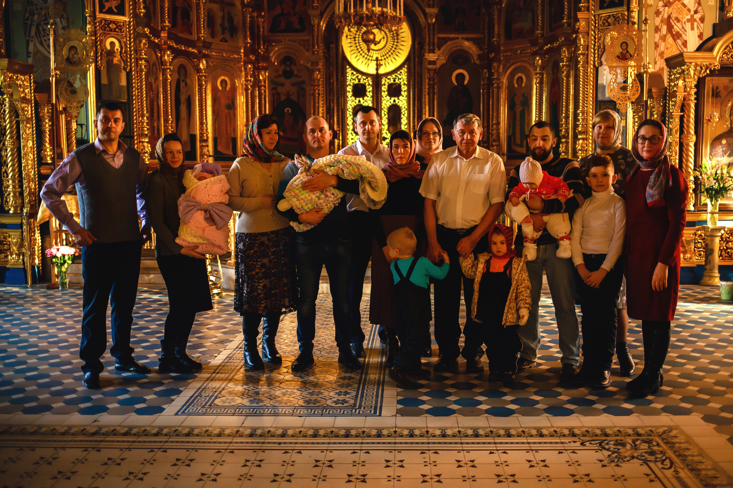 Крестины Виктории и Вероники. Детский и семейный фотограф в Москве Алёна Шестунова