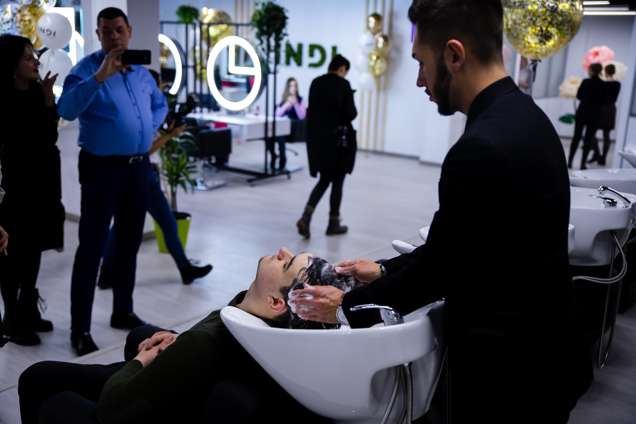 Репортаж. Открытие бьюти-пространства. Детский и семейный фотограф в Москве Алёна Шестунова