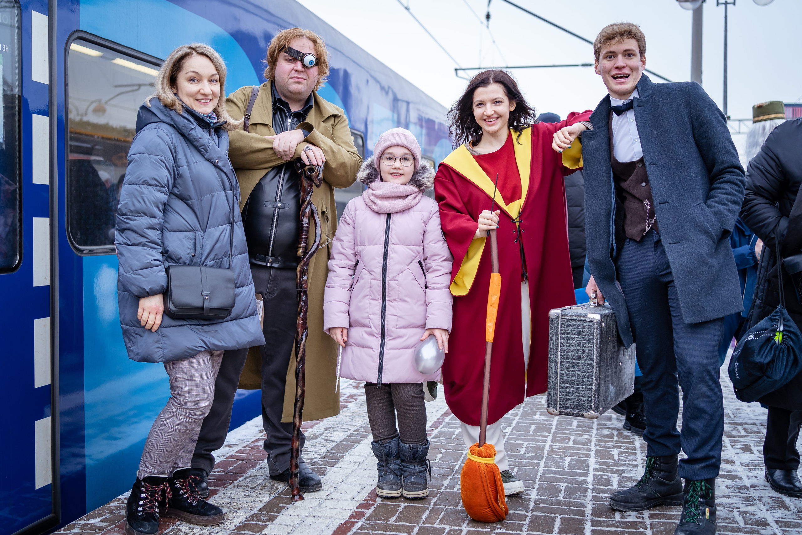 Hogwarts Express. Семейный фотограф Варвара Сорока в городе Москве