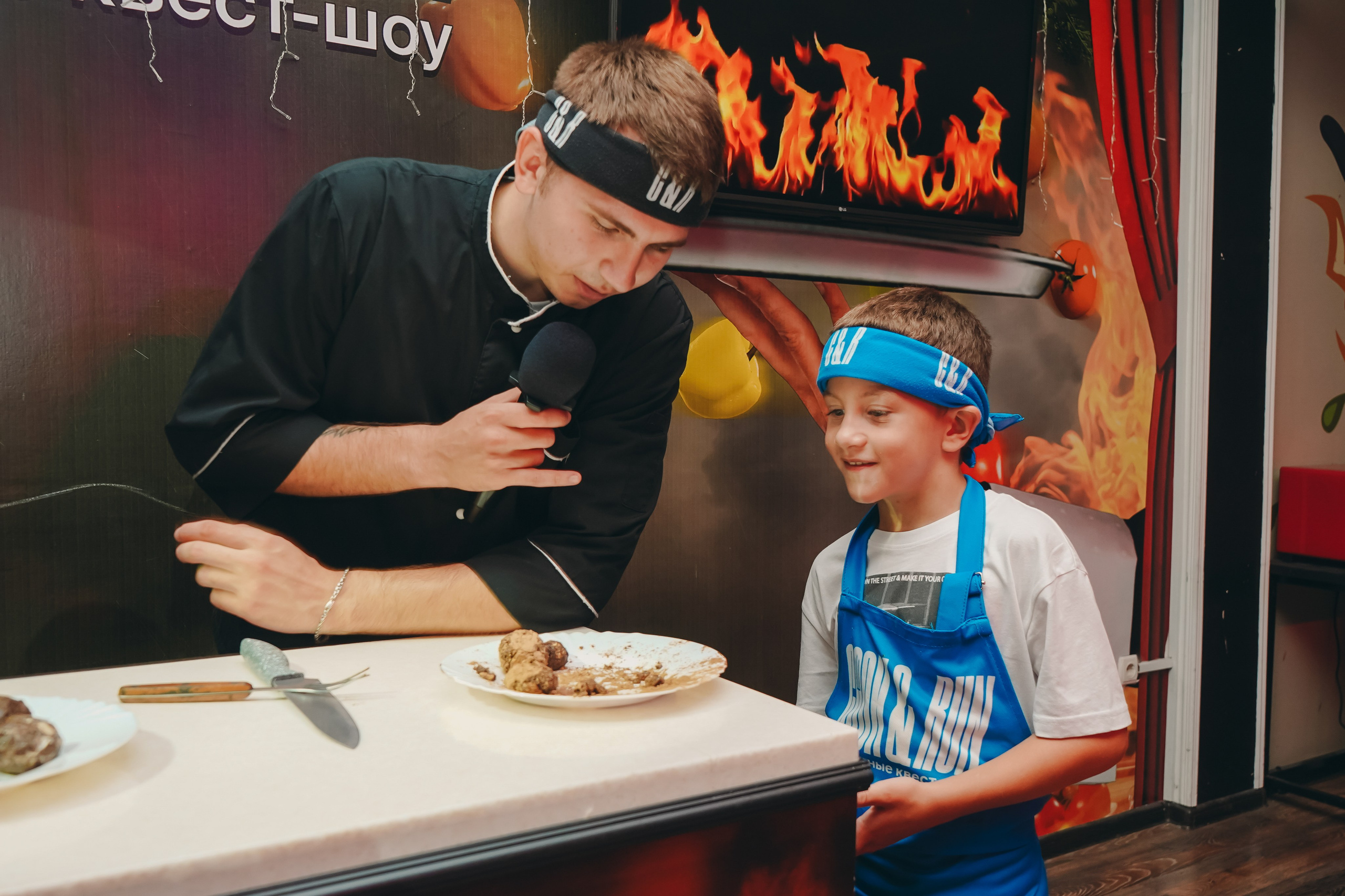 Репортаж'' шоу кухня ''. Главная