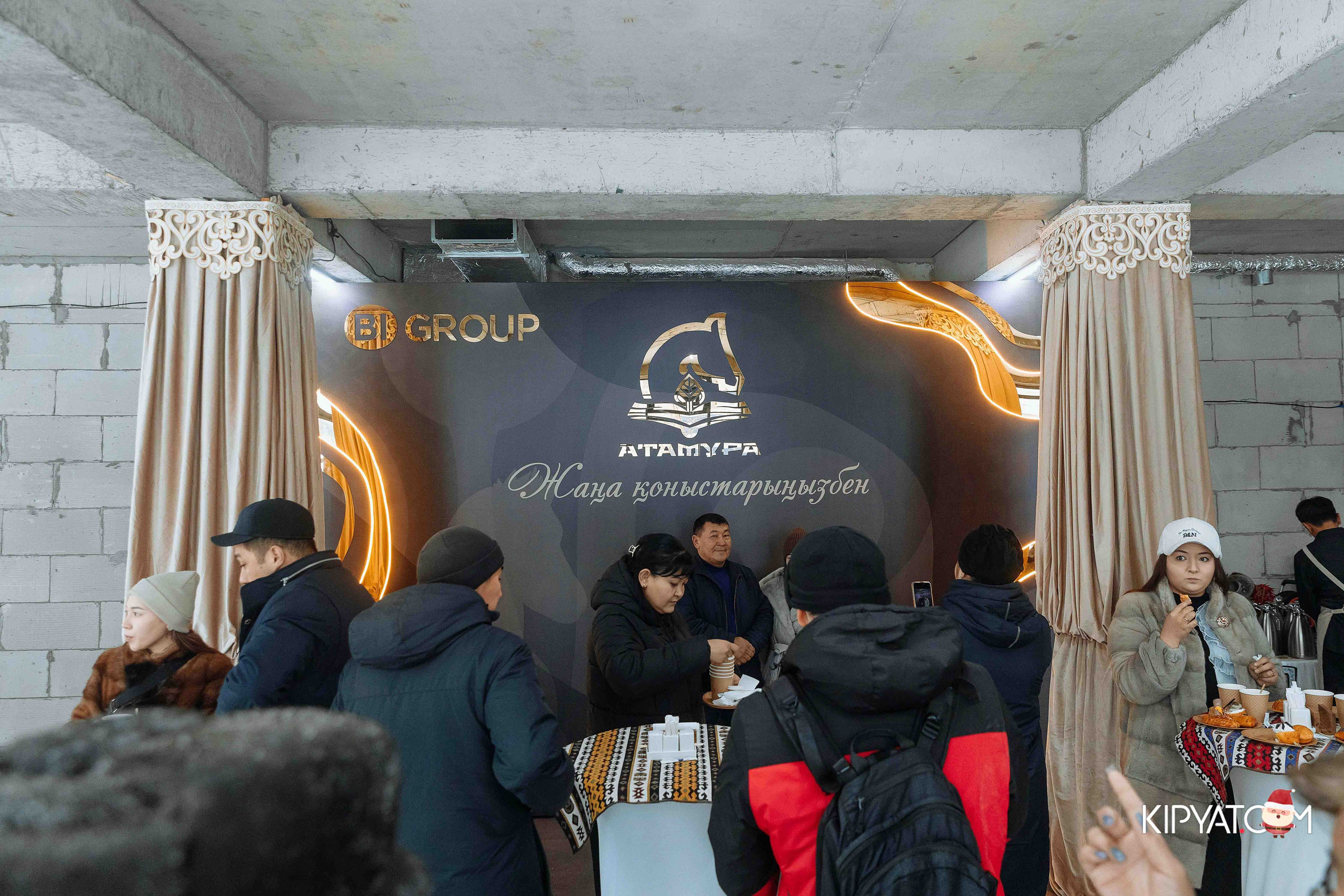 Открытие бигвилля Атамура