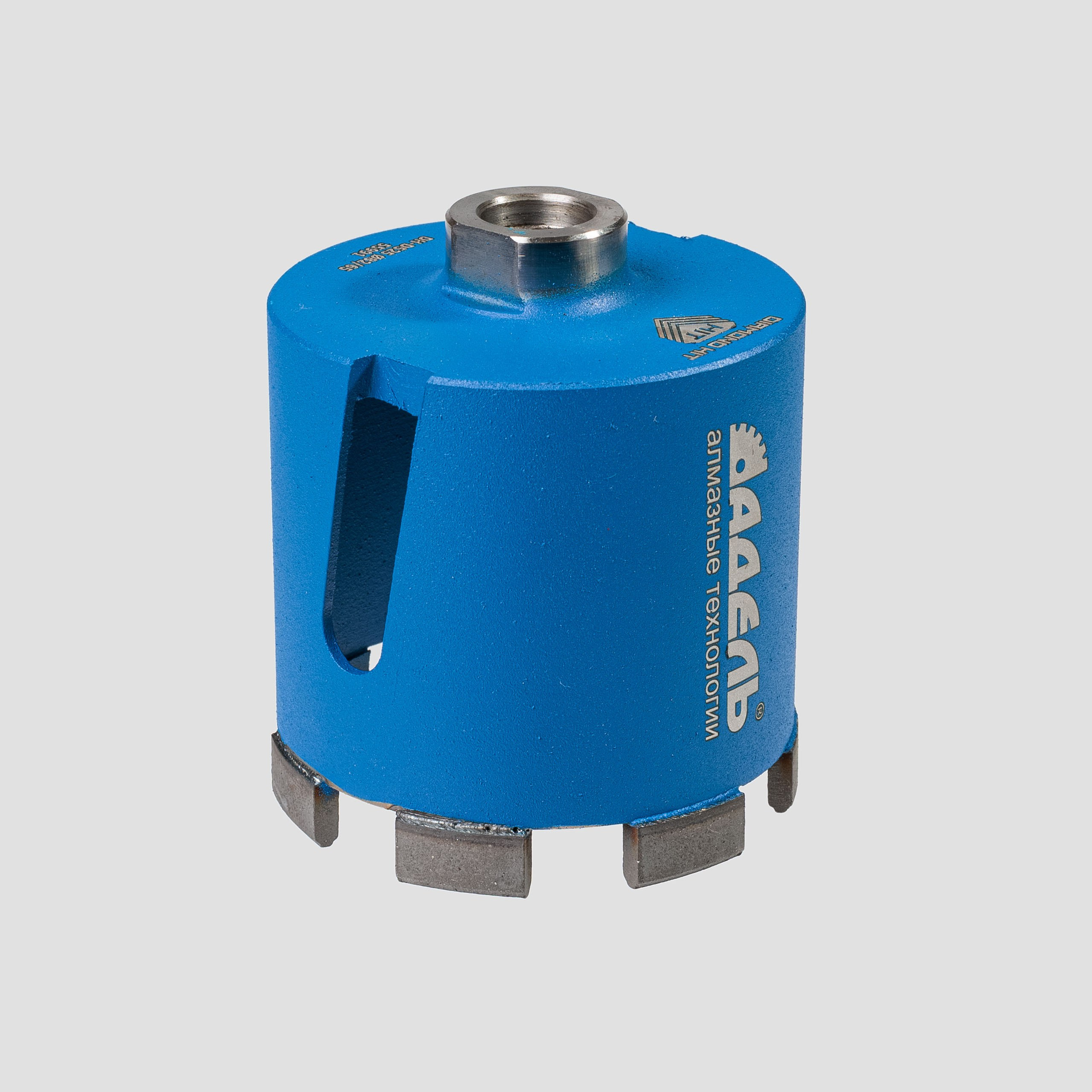 Предметные фотографии шаблонов и коронок для сверления стен