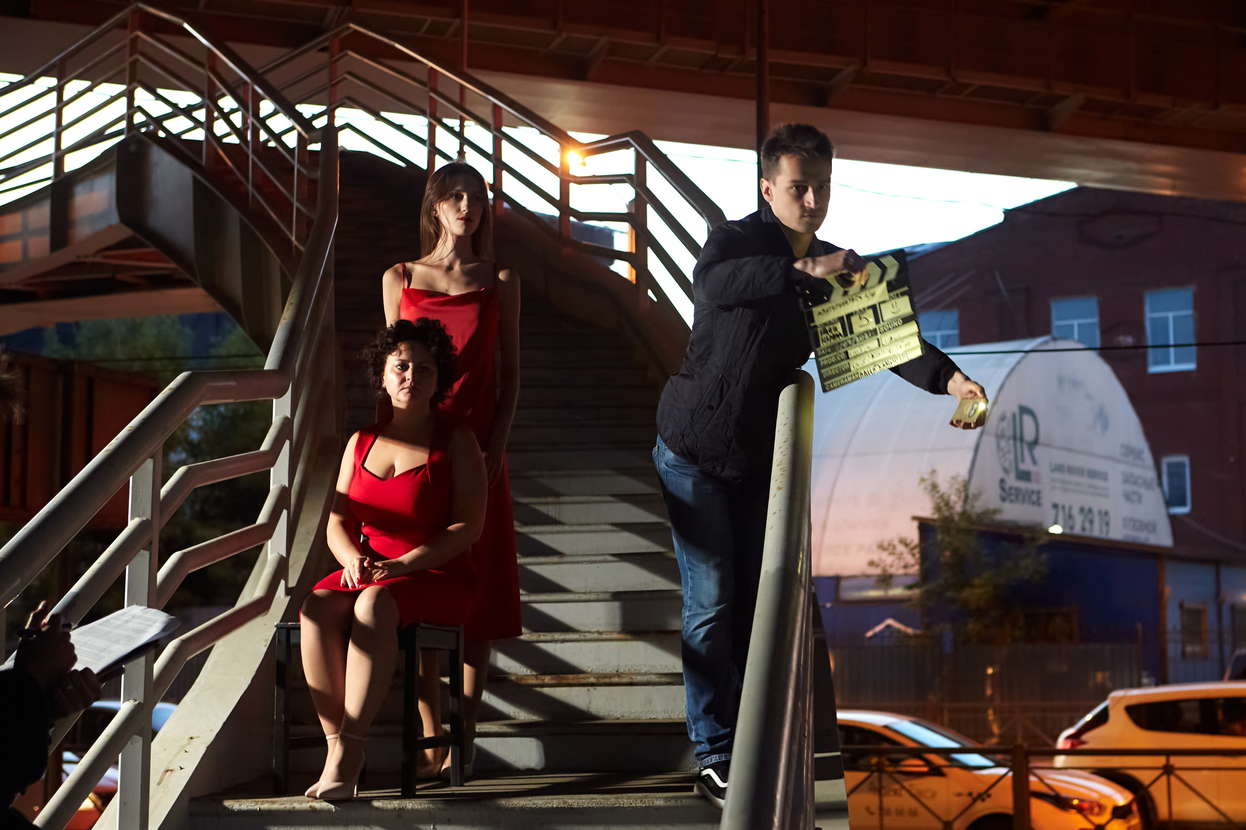 Backstage. Visual artist Konstantin KoT