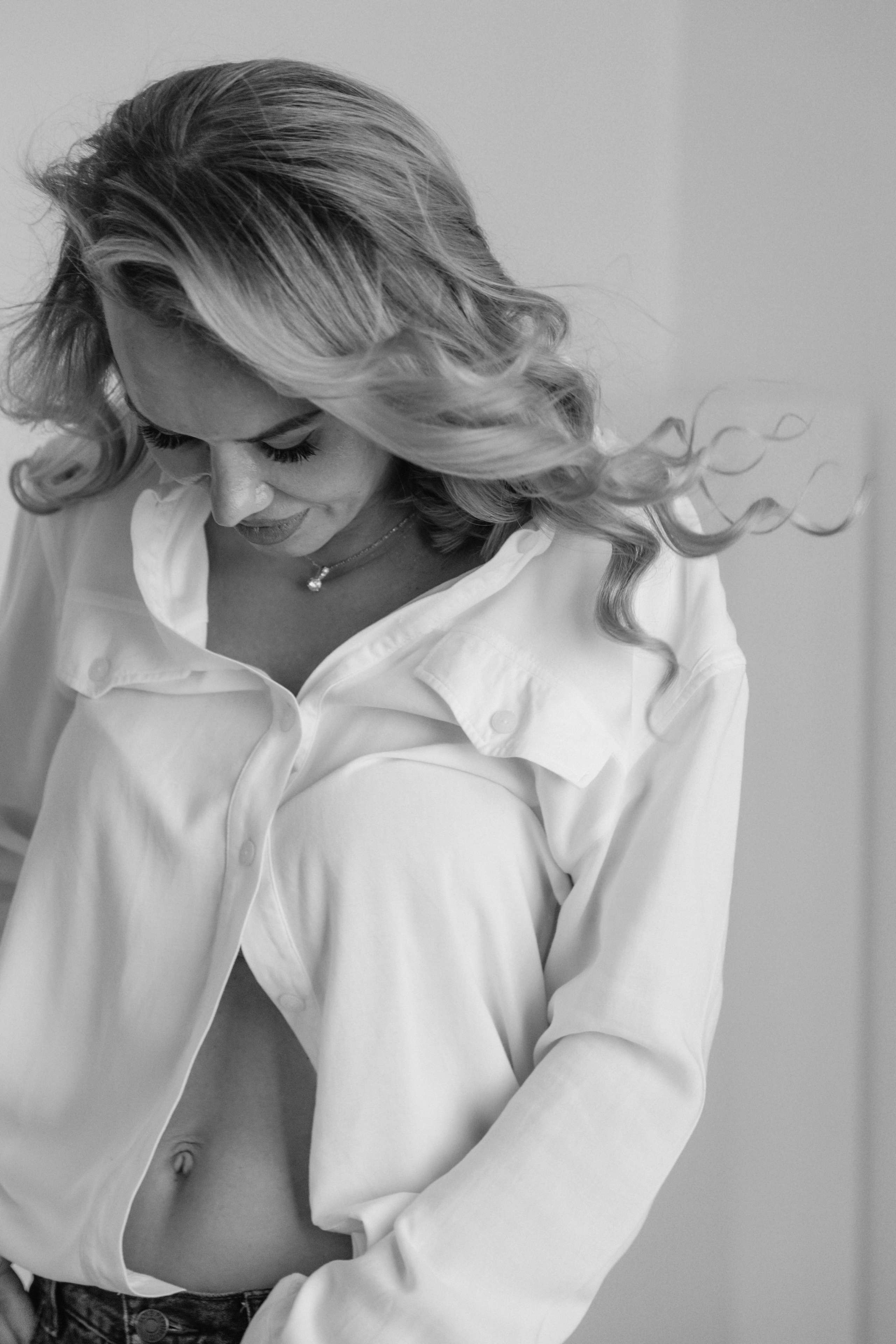 Олеся. Фотосессия на улице и в студии. Фотограф Ксения Третьякова, Санкт-Петербург