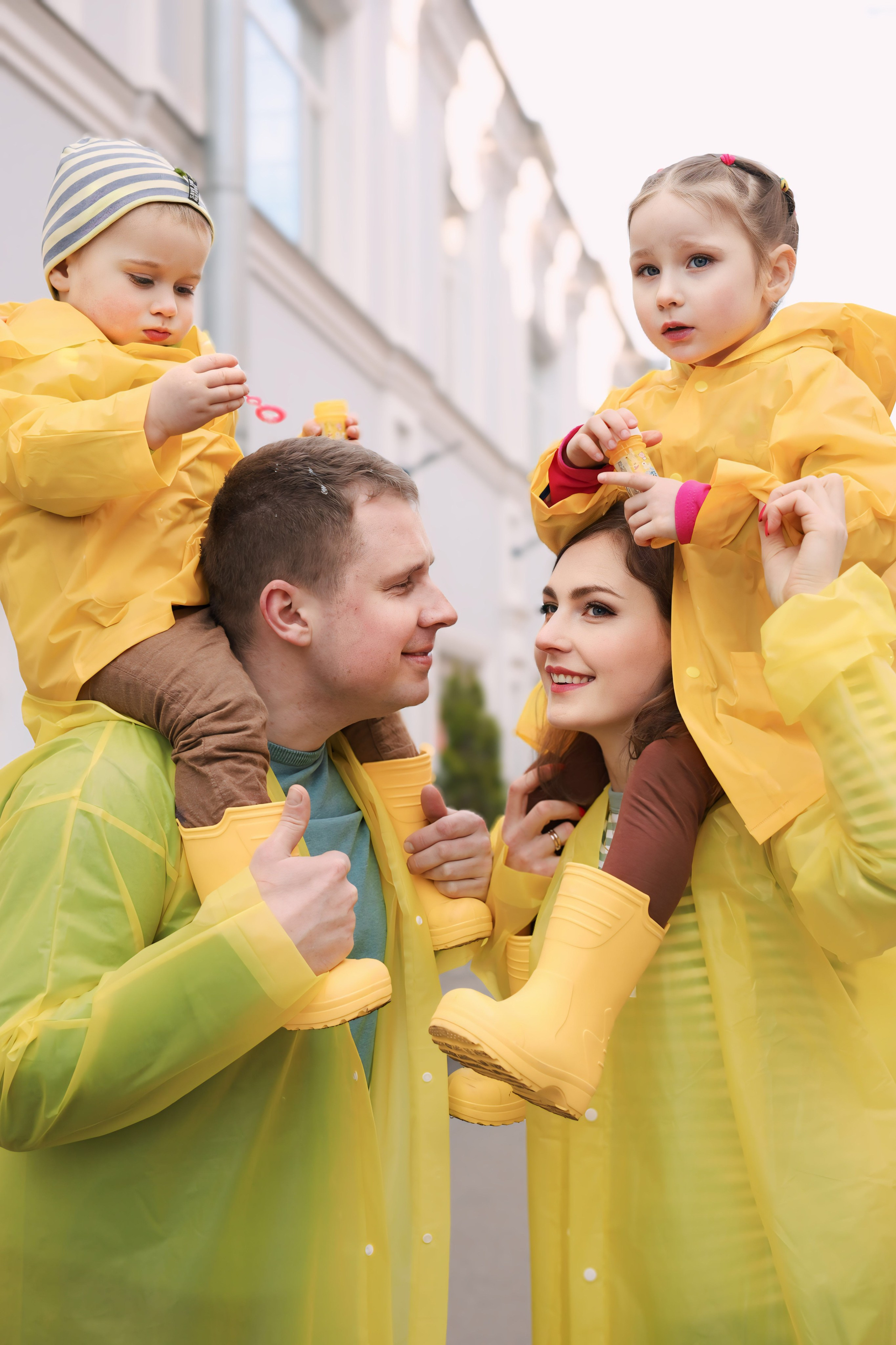 Семья Трофимовых. Портретный фотограф Панферова Регина г. Санкт-Петербург, г. Казань