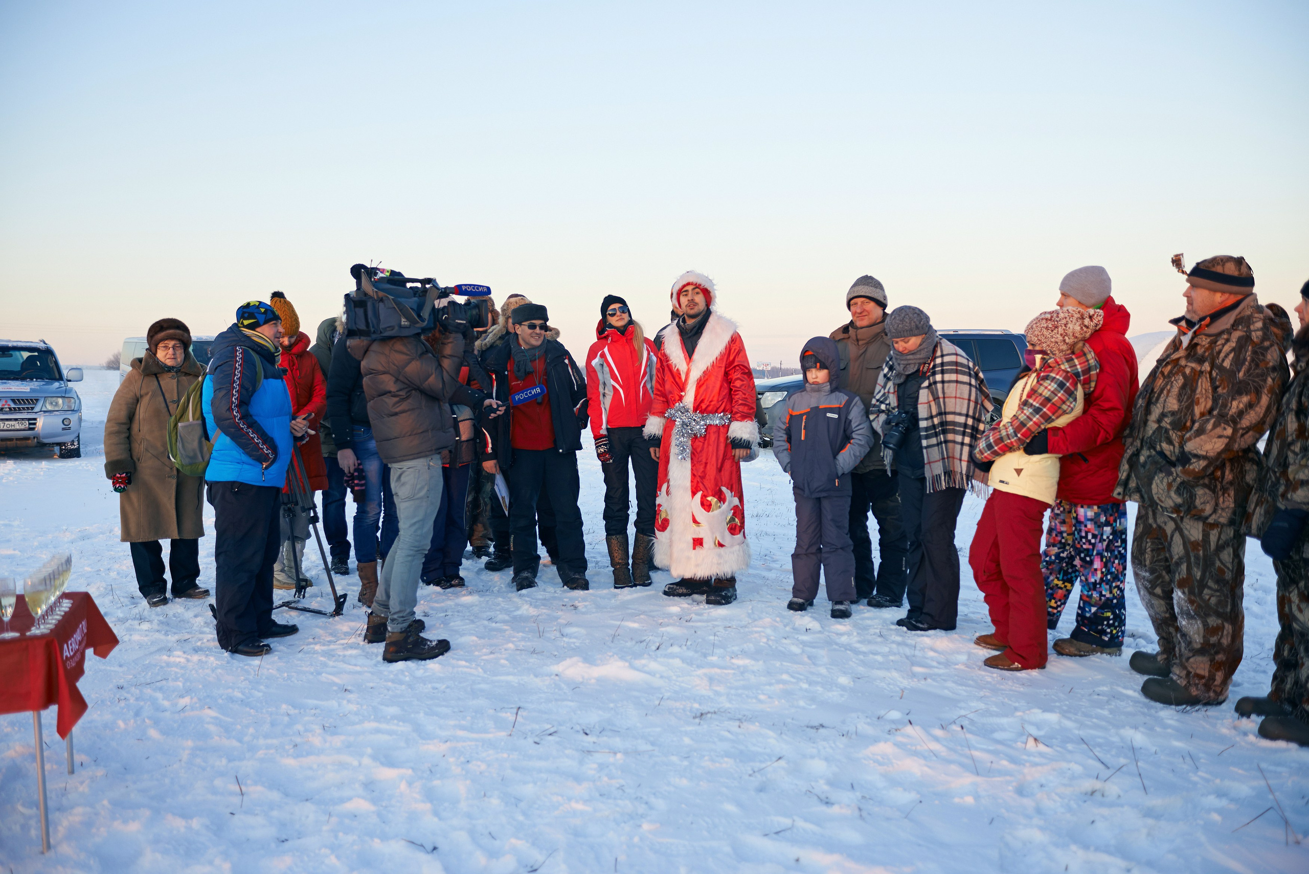 «Яблоки на снегу» Дмитров, 07.01.2015. Лови небо! Дыши небом!