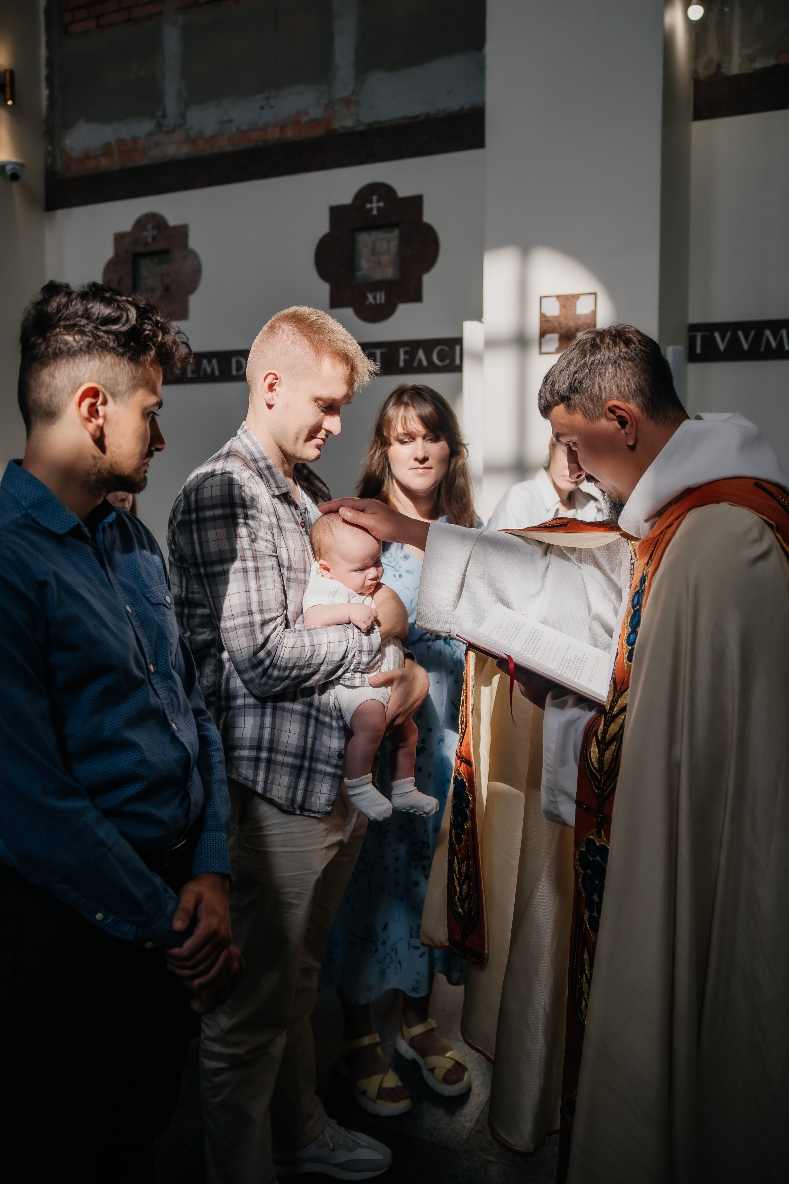 Крещение Святослава. Костёл святого Франциска. Фотограф ВИКА МЕДУЗА