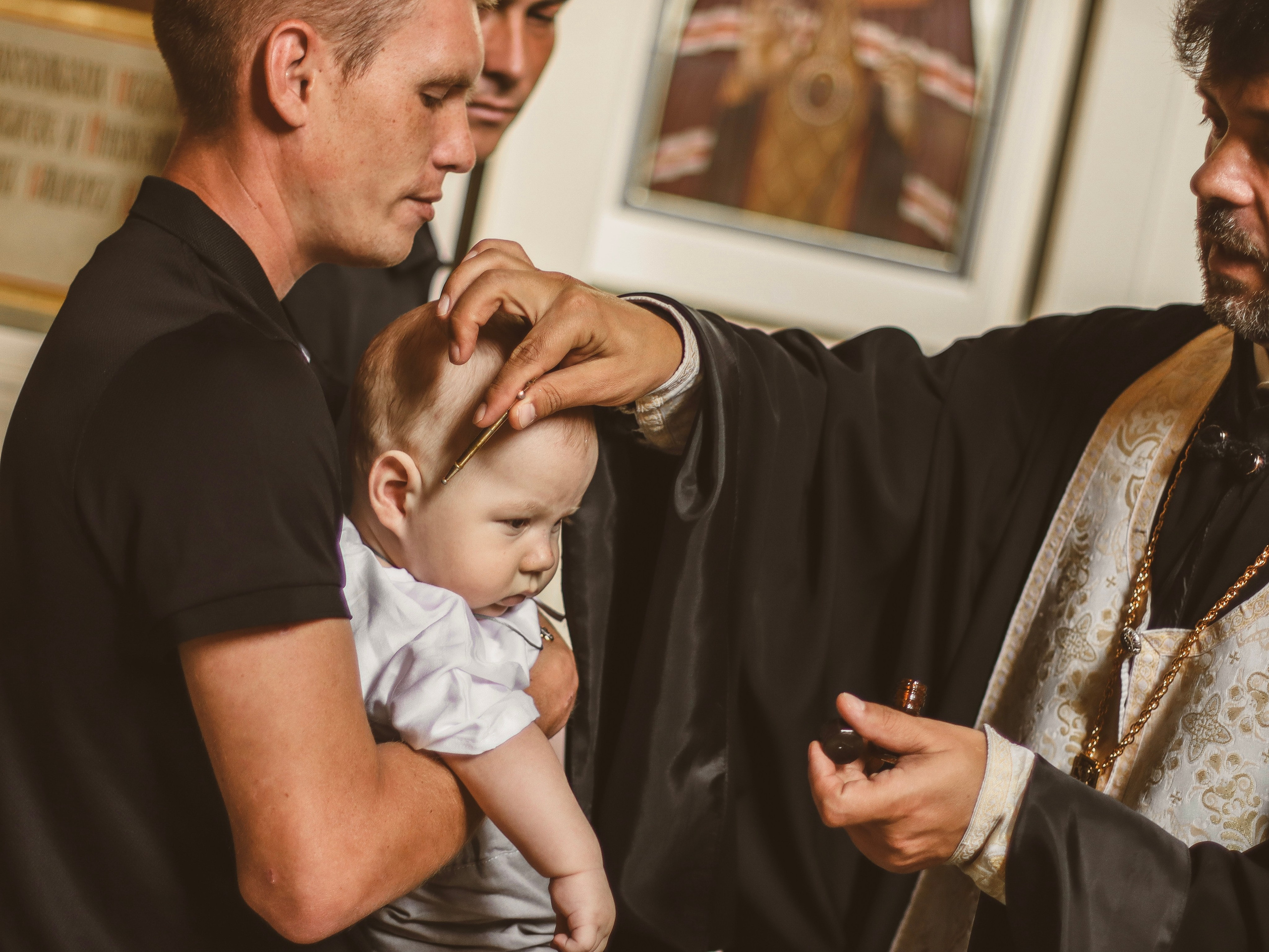 Таинство Крещения. Семейный фотограф в Ангарске Екатерина Трифонова