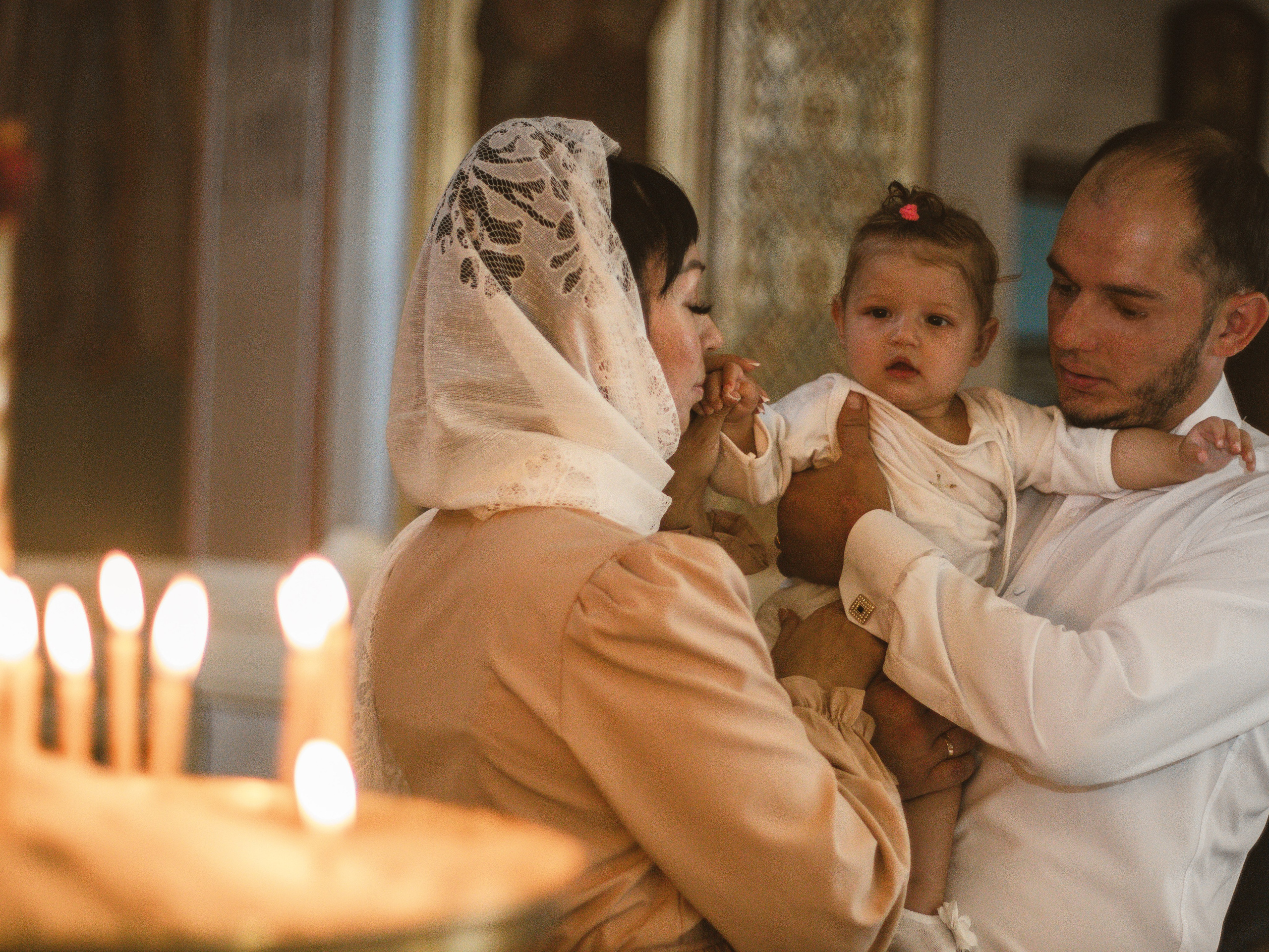 Таинство Крещения. Семейный фотограф в Ангарске Екатерина Трифонова