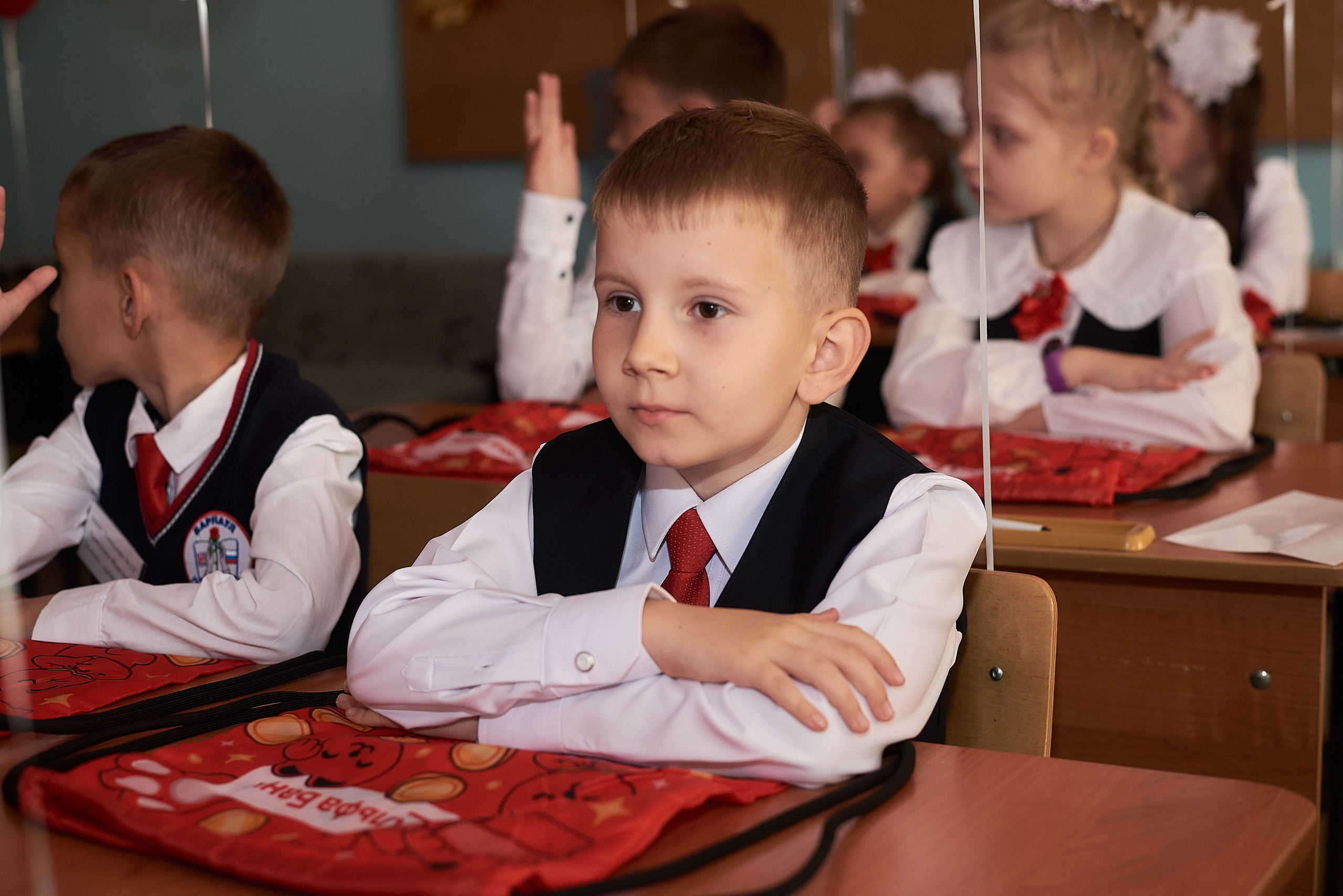Первый класс. Фотограф Елена Дука. Контент съемка. Семейная фотография