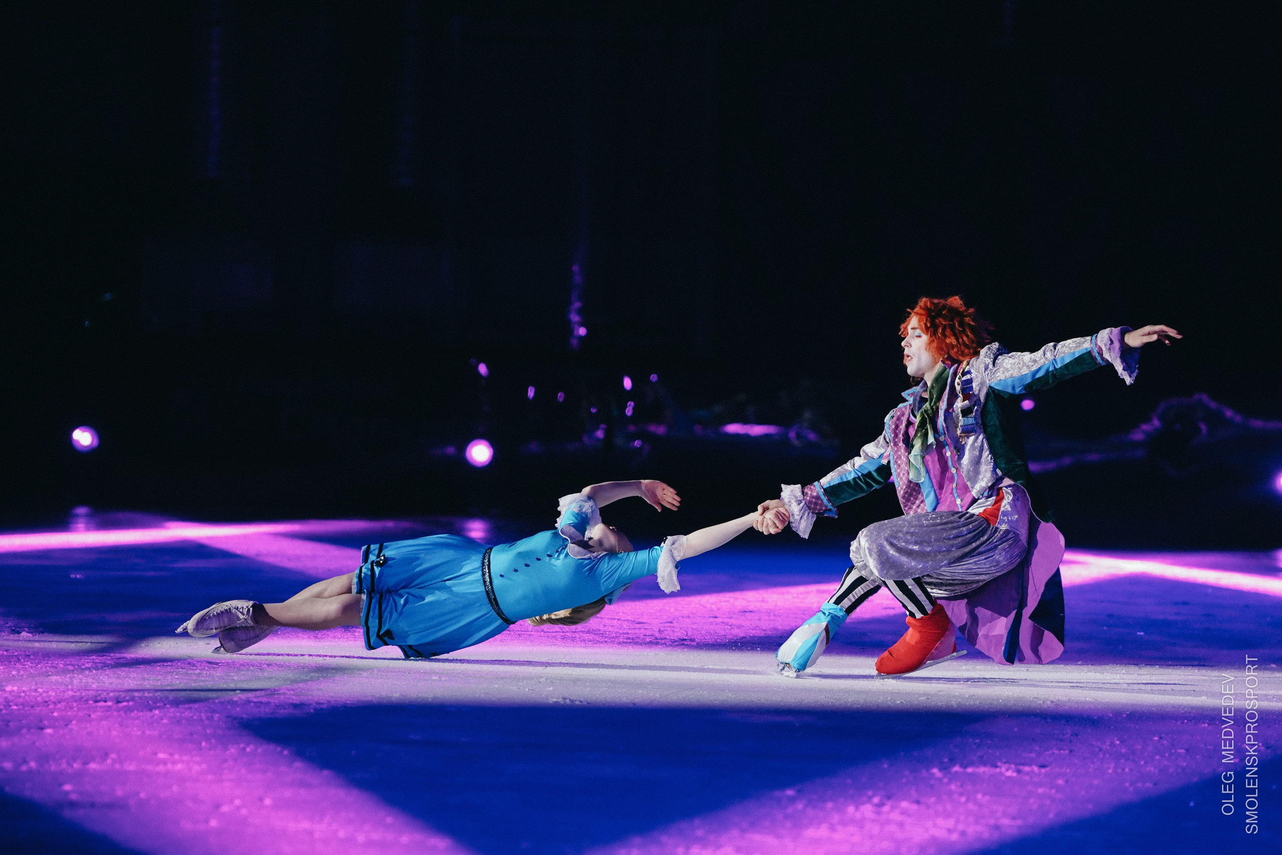 Алиса в стране чудес шоу на льду. Спортивный фотограф Олег Медведев | prosport67 | Смоленск