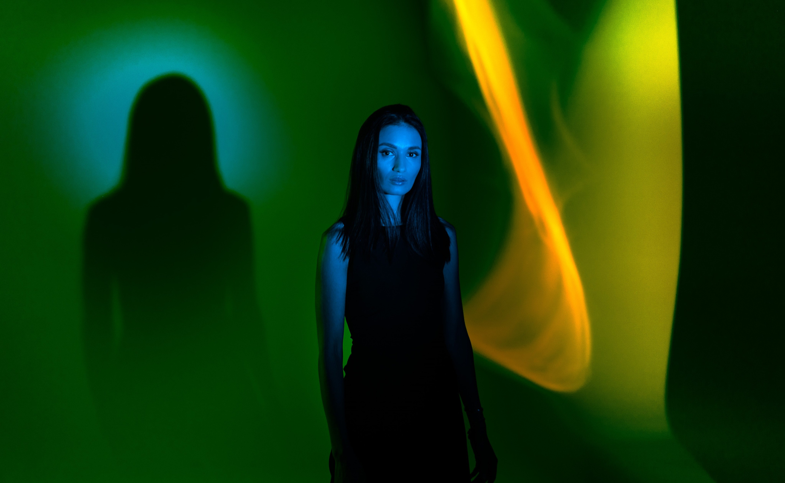 Faces in the night. Metelevphoto