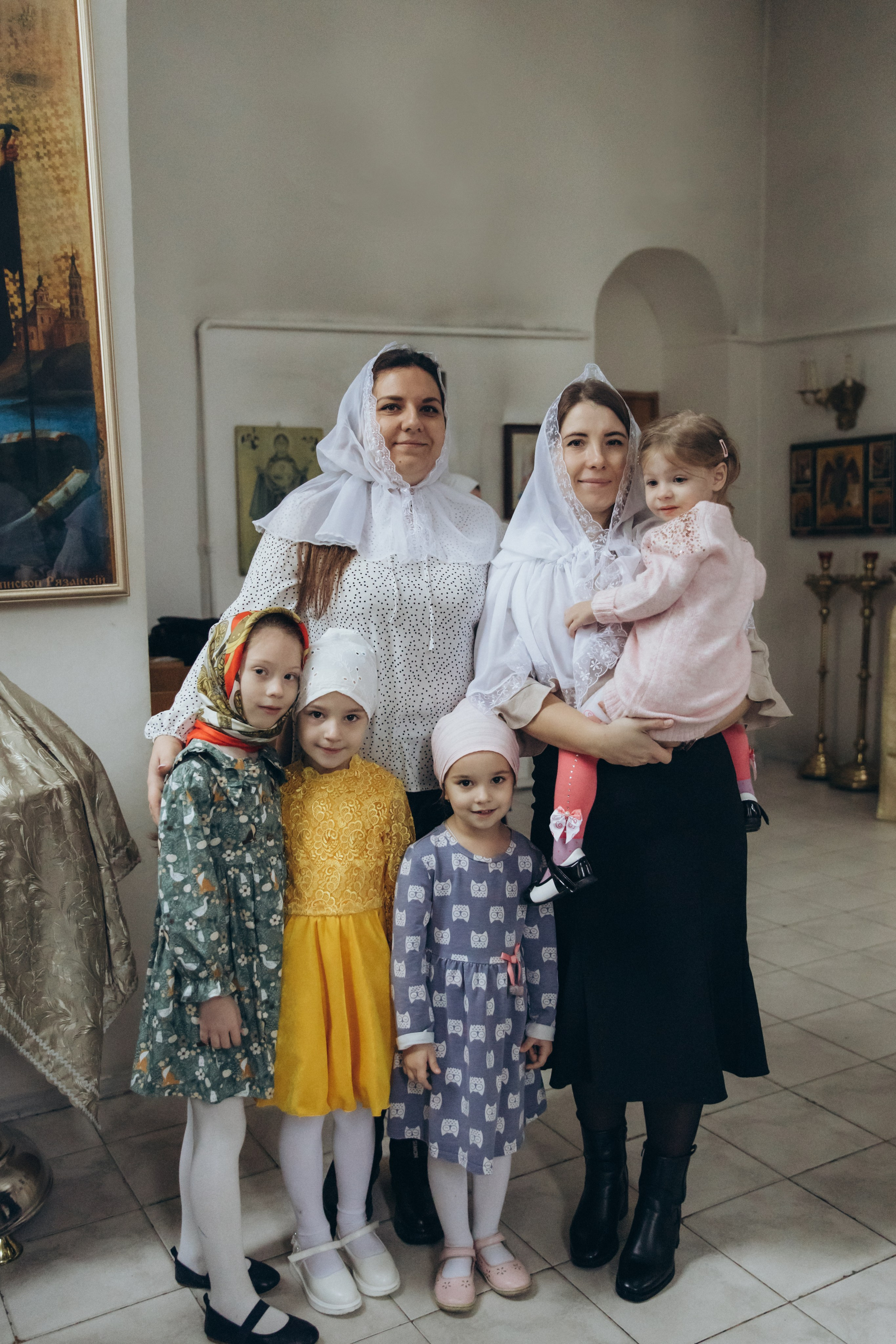 Крещение Веры. Фотограф на крещение в Рязани. Семейный фотограф