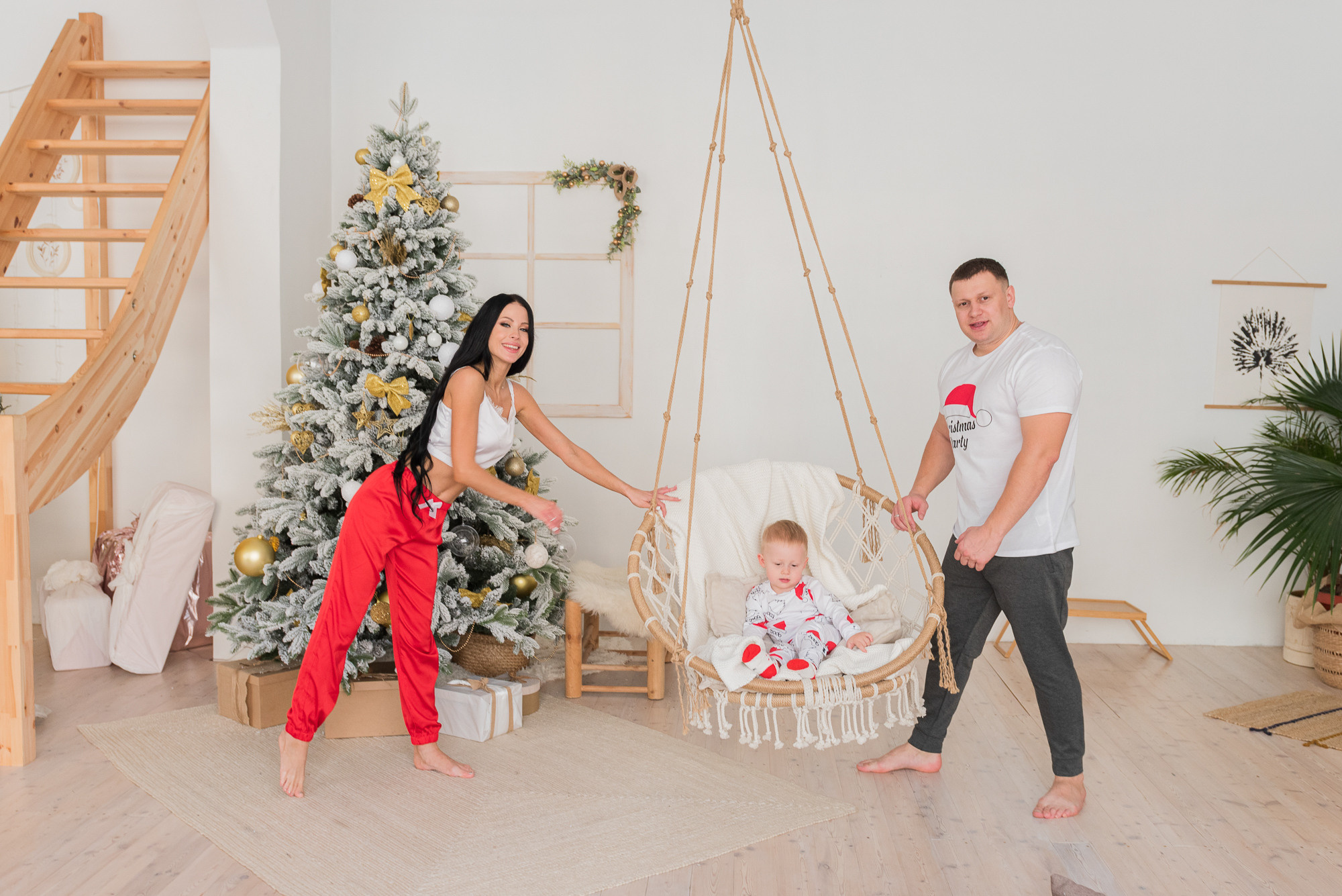 Новогоднее утро с Кристиной, Ваней и Кирюшей. Семейный и свадебный фотограф во Владивостоке