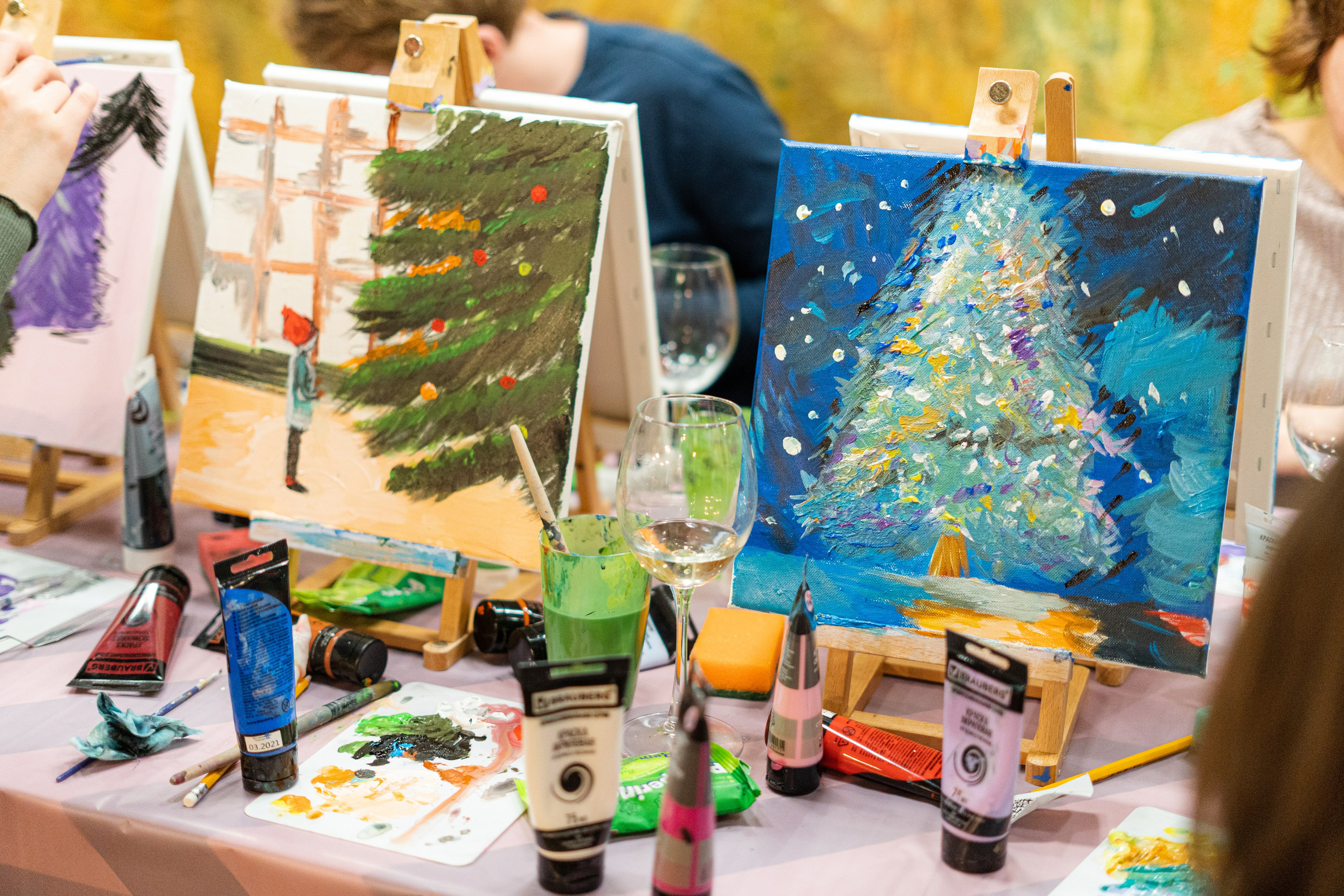 Корпоратив Teach Me Art 2. Портретный фотограф в Москве и Санкт-Петербурге Арина Чех