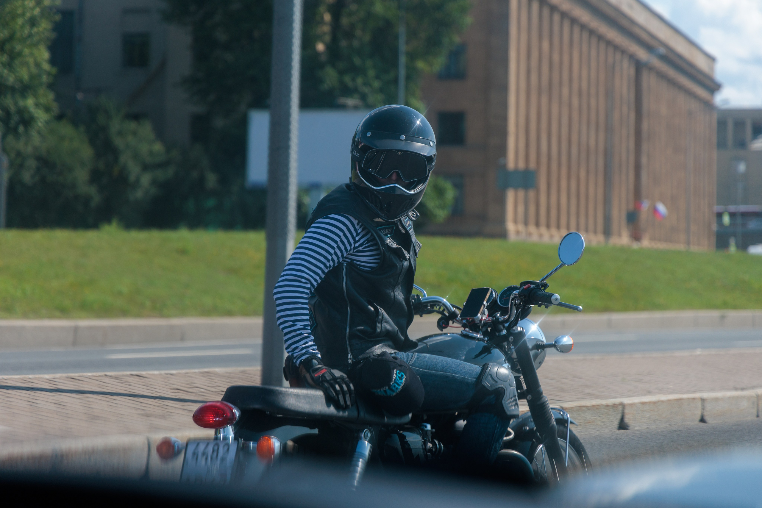 День ВМФ с мотоклубом 28.08.24. Репортажный фотограф Санкт-Петербург | Роман Карбышев