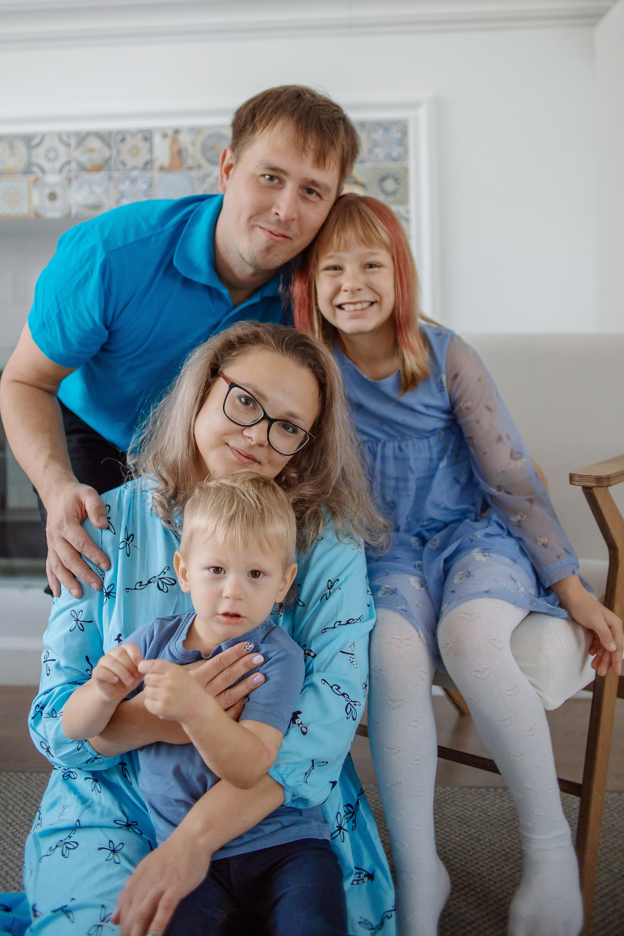 Ведерниковы 10 лет спустя. Семейный и детский фотограф в Челябинске Елена Вышегородцева