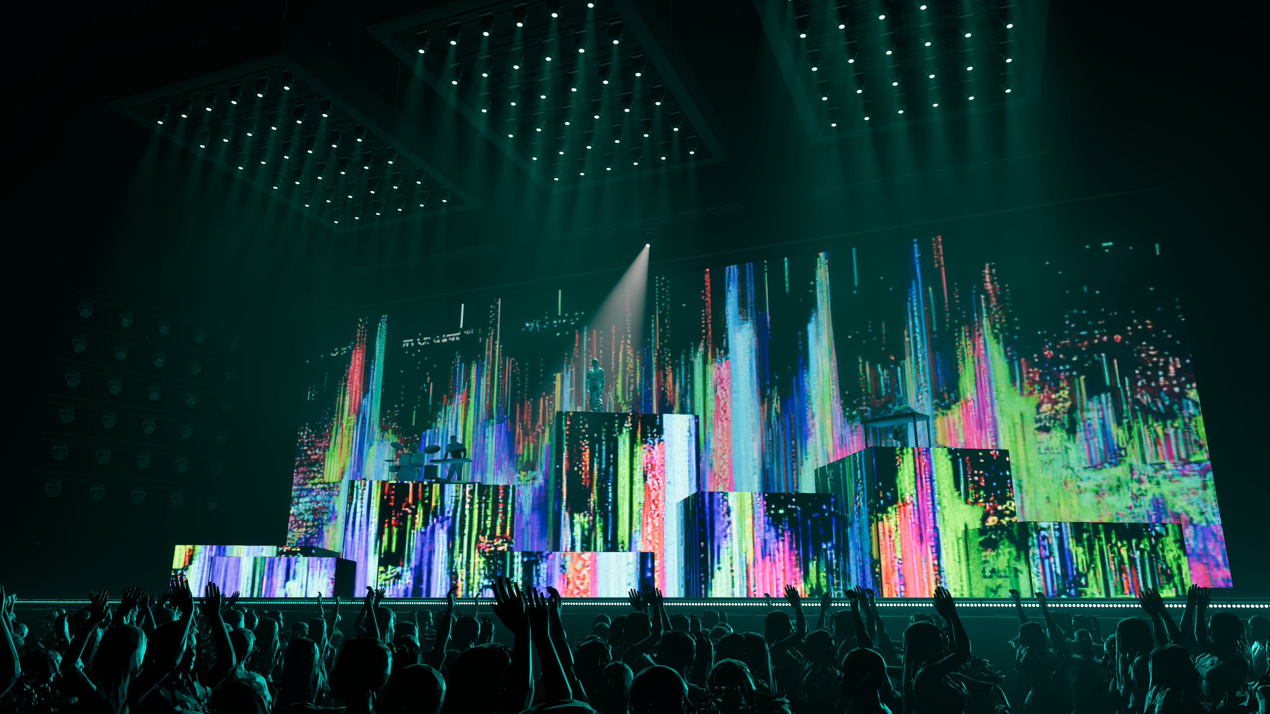 ABOVE THE CITY. OOPS