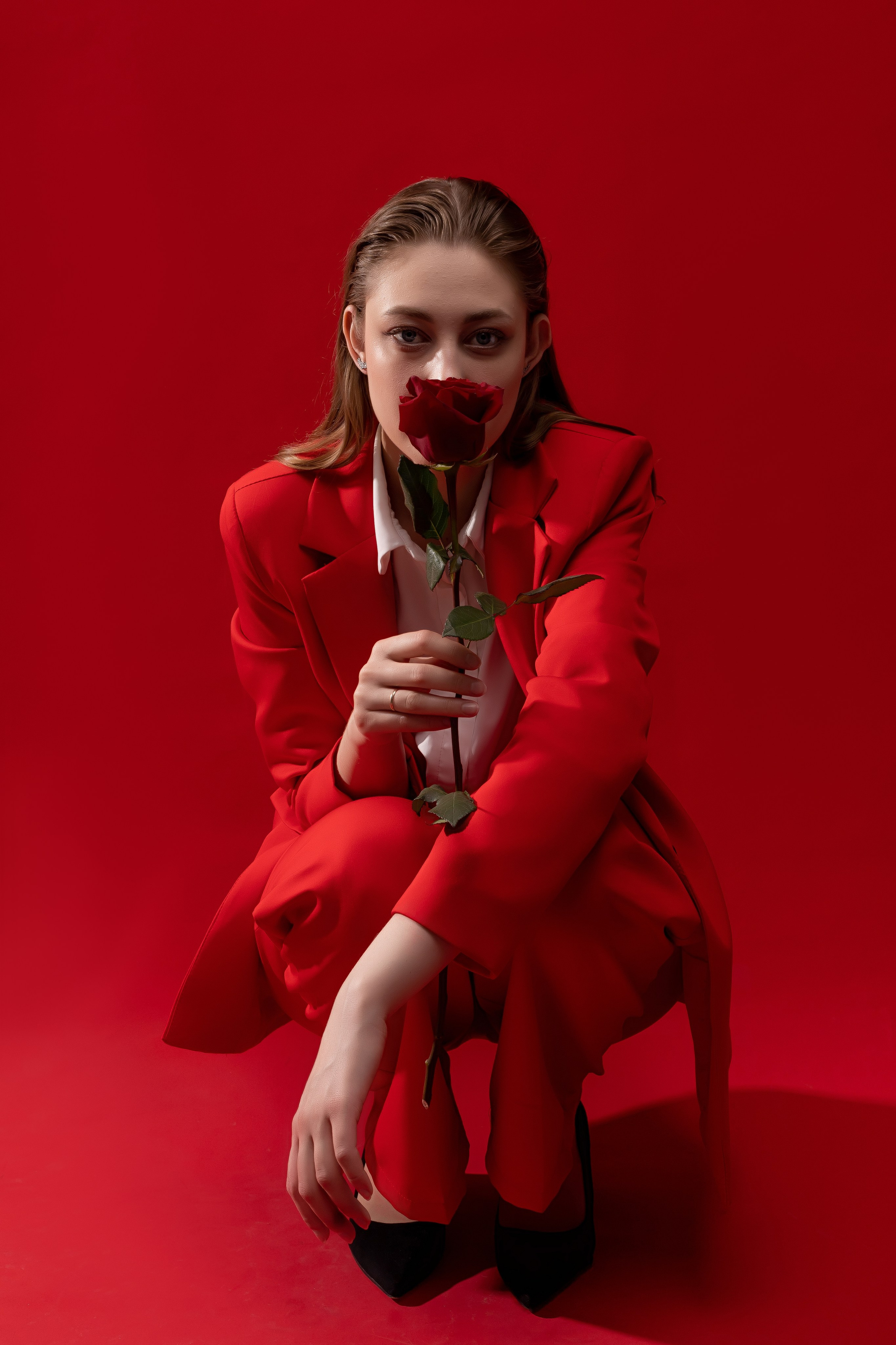 Красное на красном🌹. Семейный фотограф в Саратове Элоиза Ляпина