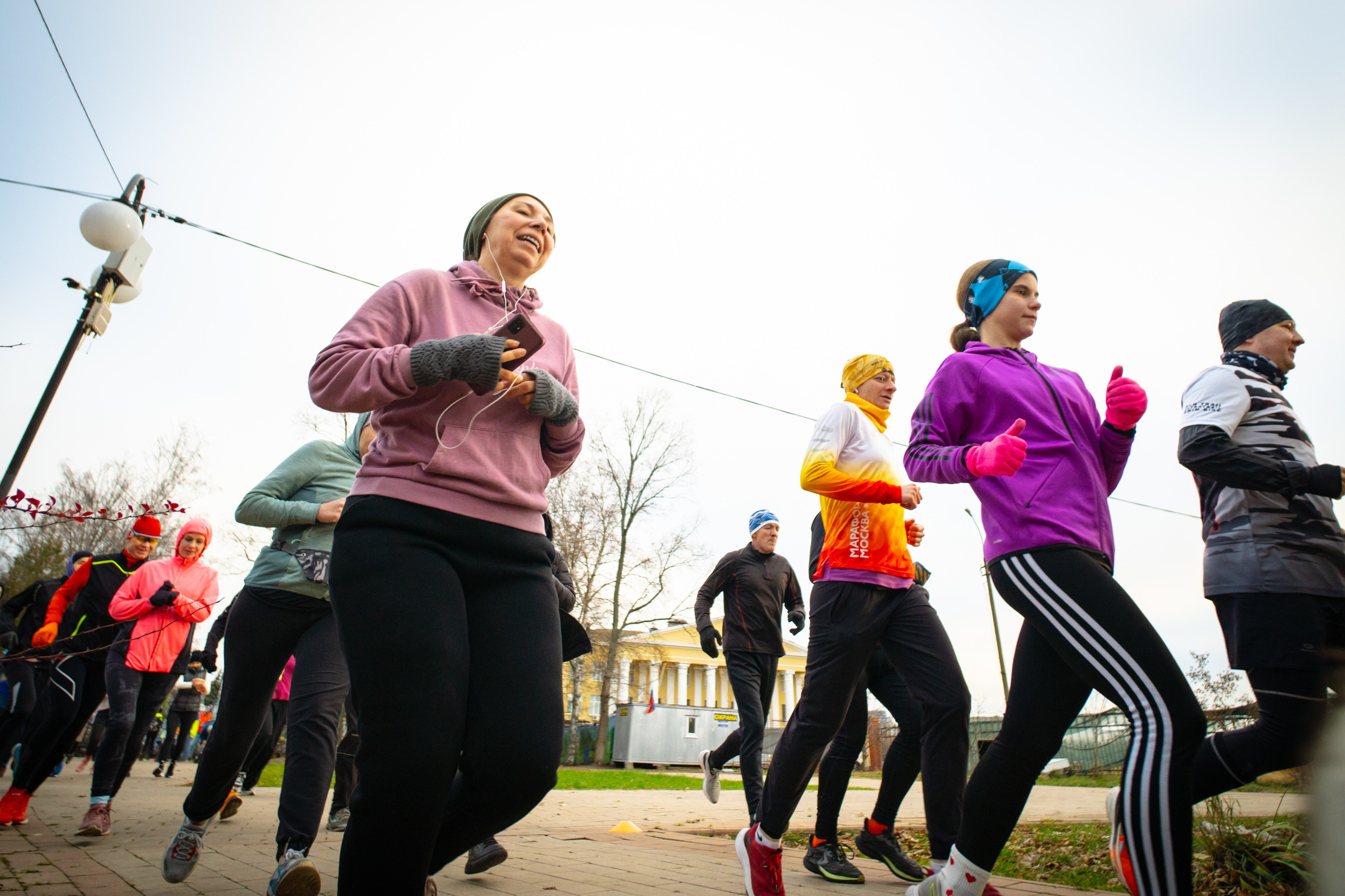 5 вёрст Наташинский 9 ноября 2024. Роман Капилюшов. Бег. Фото. Видео. г. Люберцы