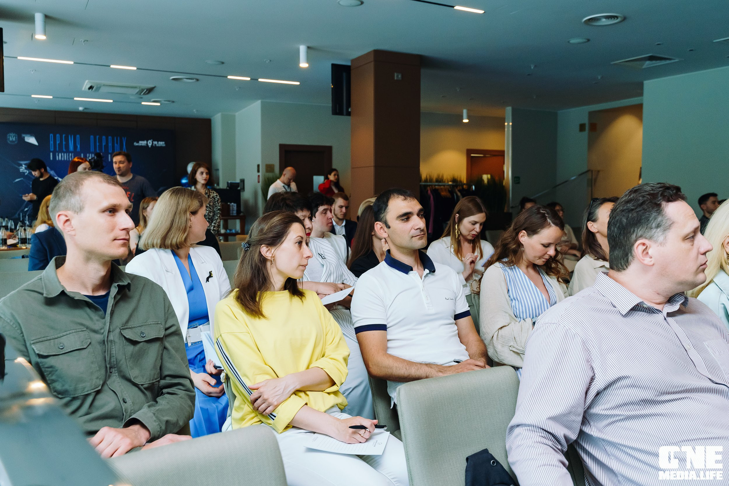 Время Первых с Мой Бизнес. One Media Life: фоторепортажи, фотоотчеты с мероприятий и заведений