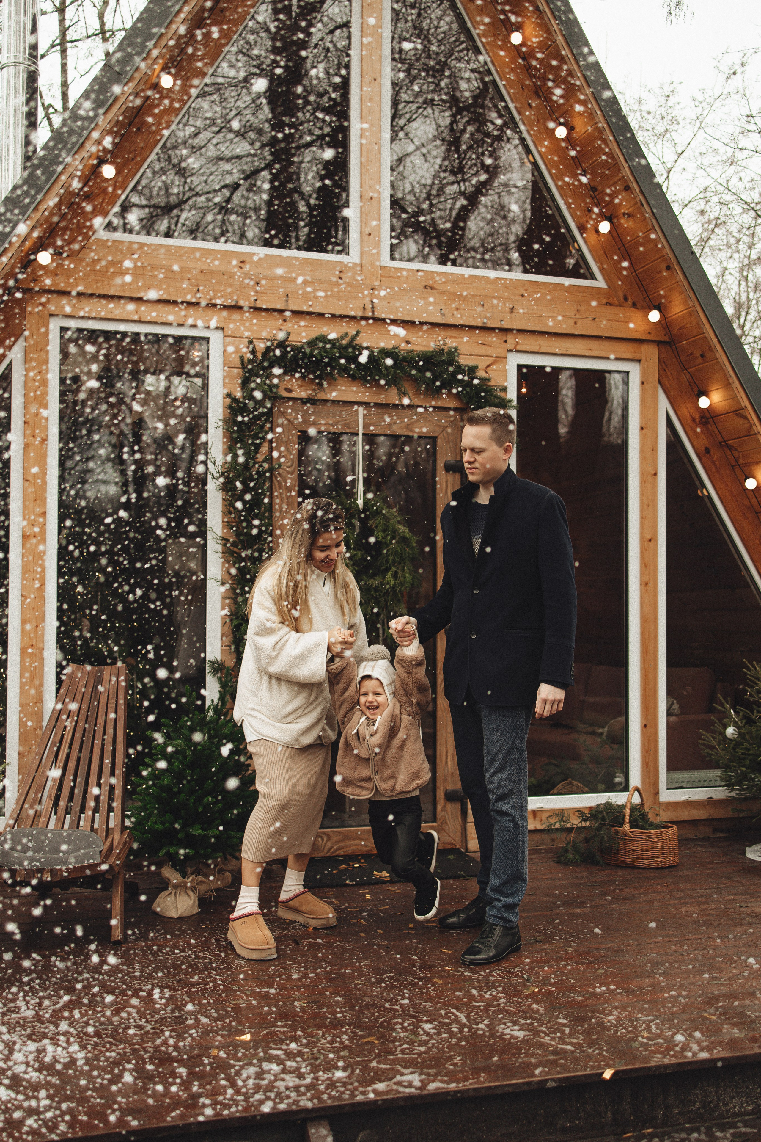 Новогодняя история в домике. Семейный и детский фотограф, таганрог, ростов-на-дону