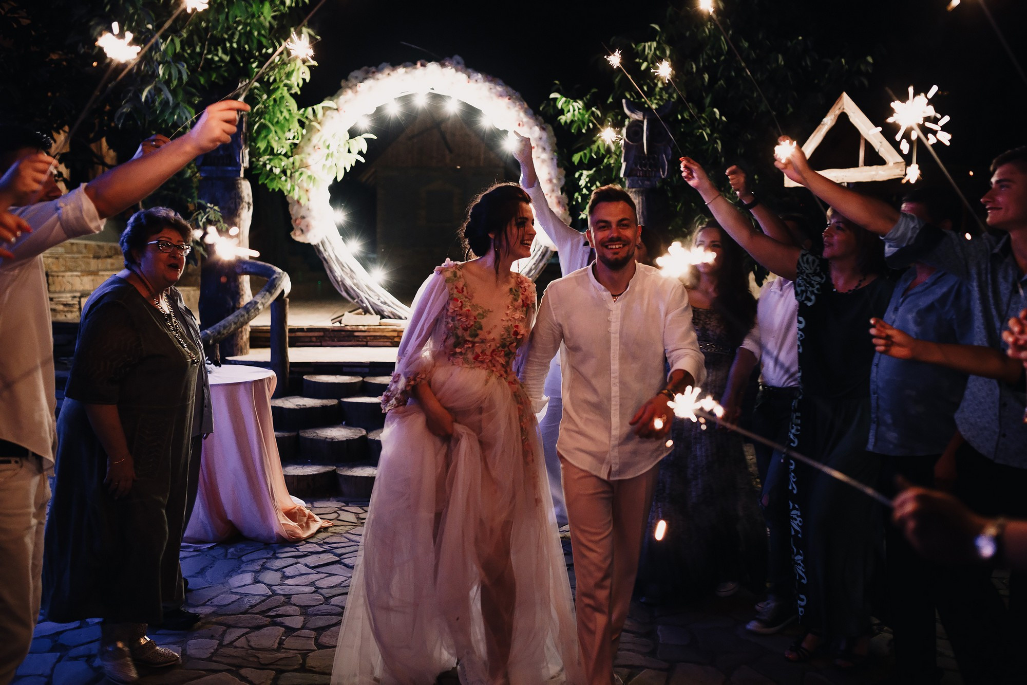 Ночная свадебная фотосессия. Свадебный фотограф Луганск Андрей Кийко Краснодар