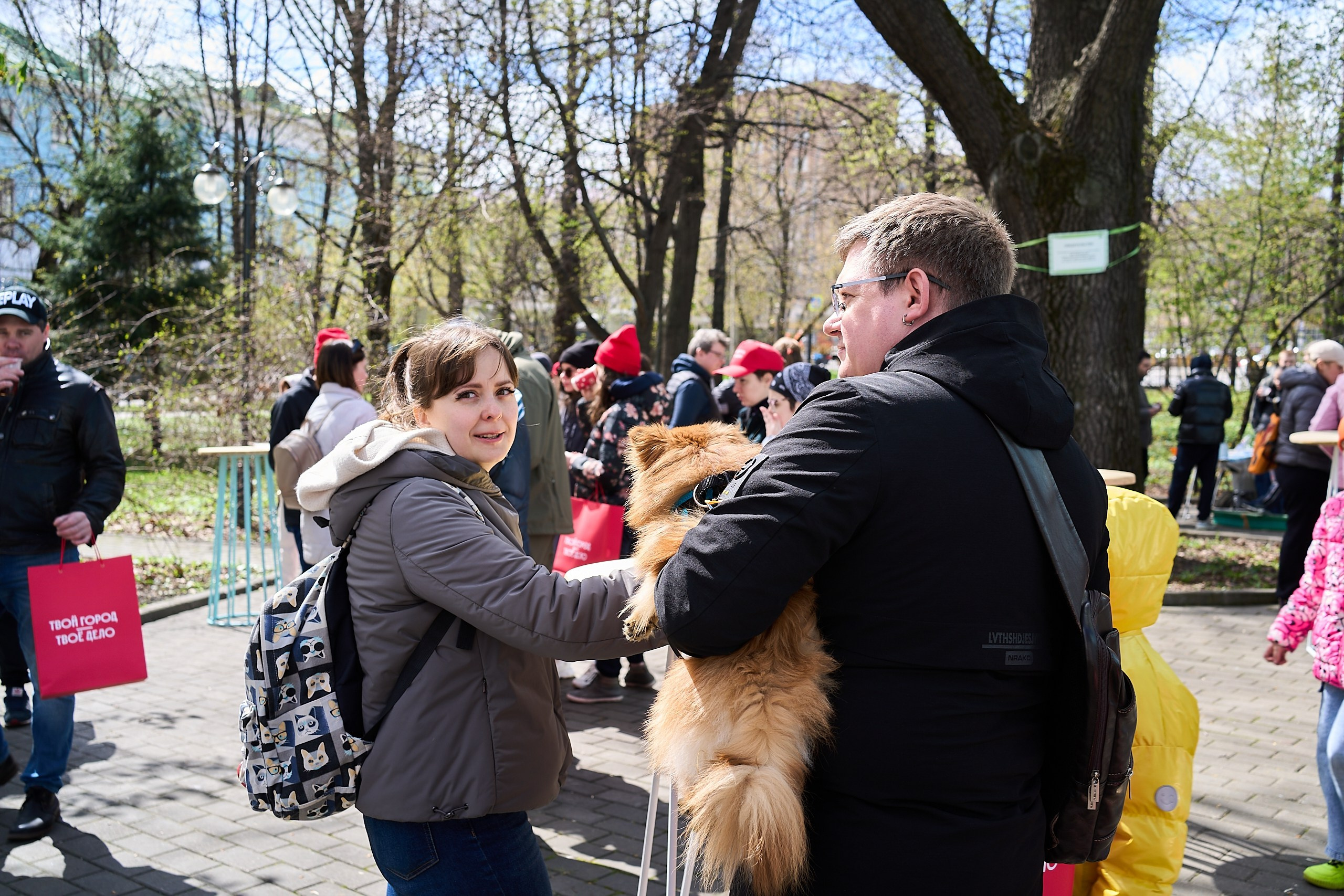 Субботник у Управления делами Мэра и Правительства Москвы. Фотограф и Видеограф в Москве. Олег Корушев