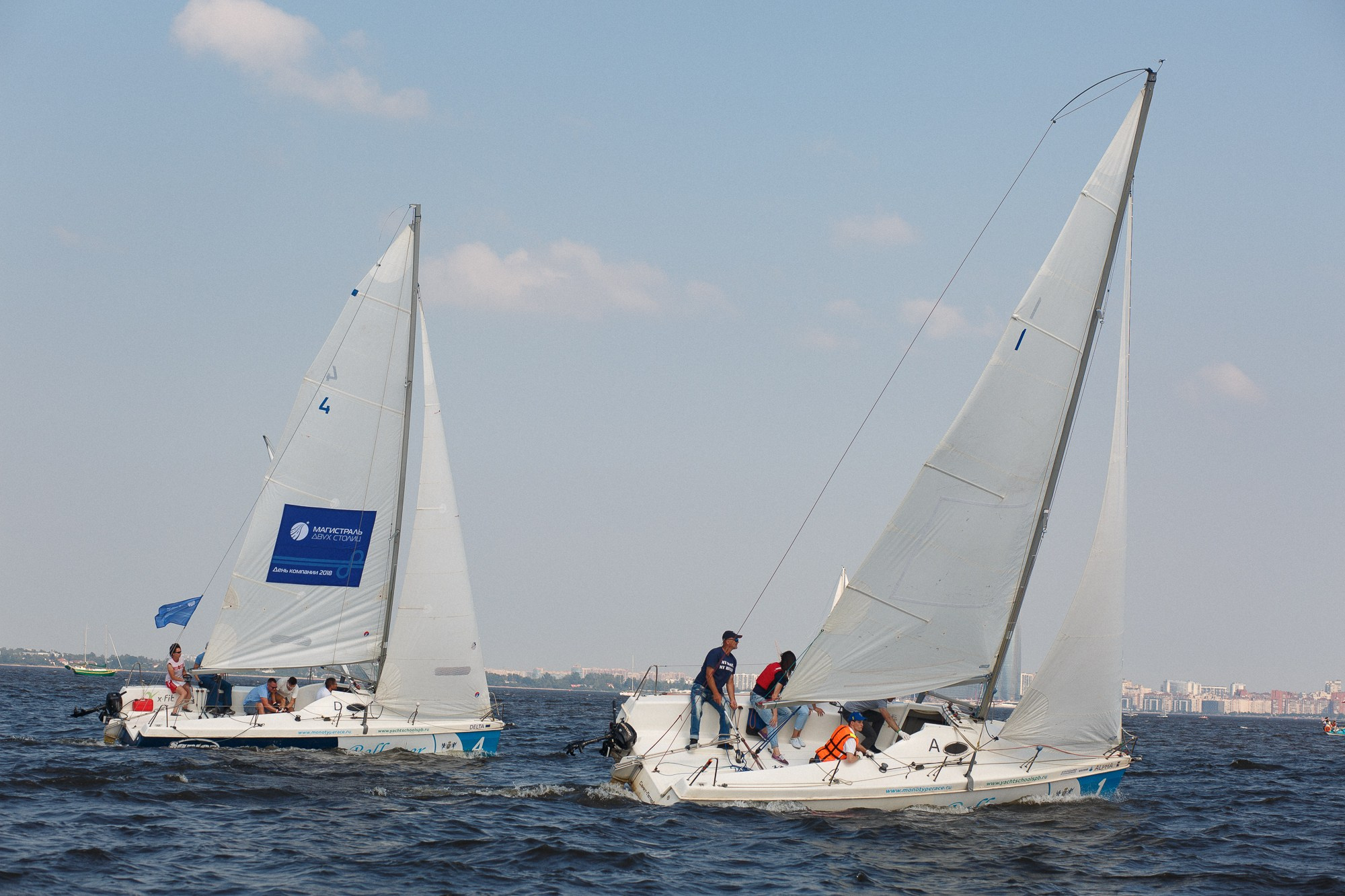 Парусная регата. Рабочая сторона — бизнес портрет и репортаж в Санкт-Петербурге