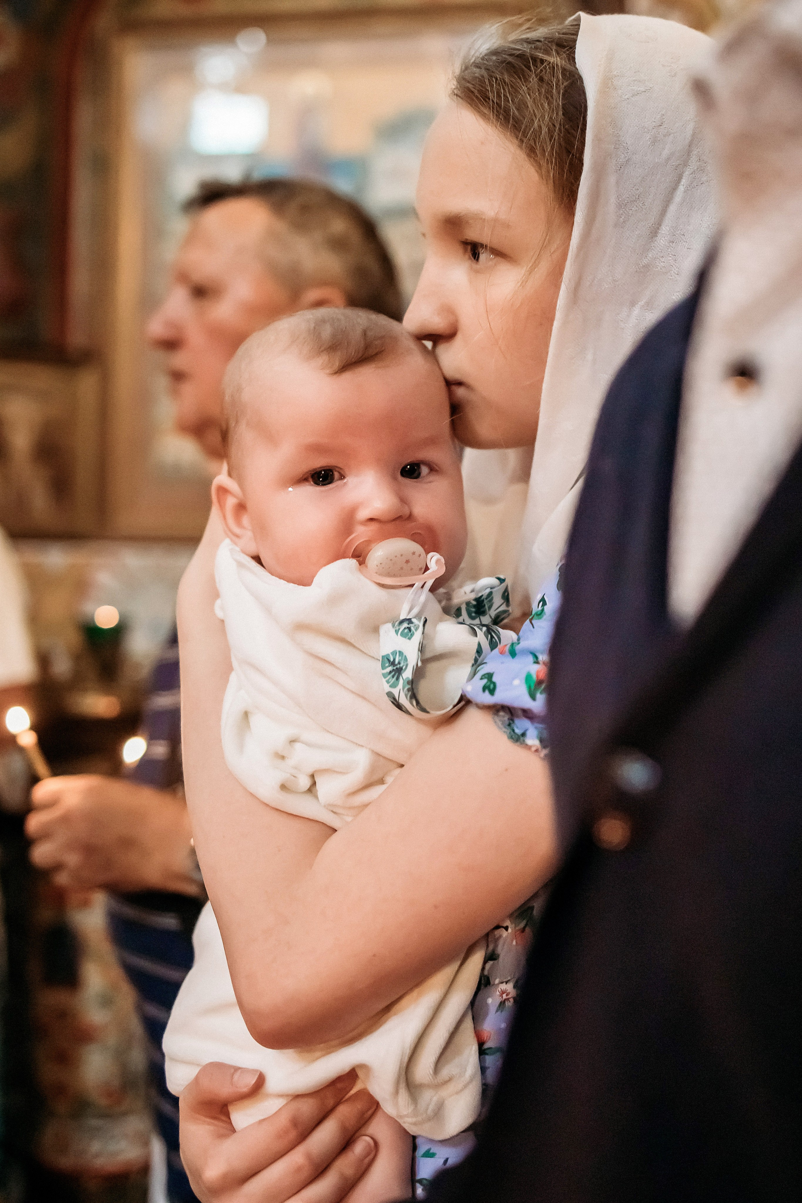 Крещение Вали. Семейный фотограф и видеограф Попова Юлия