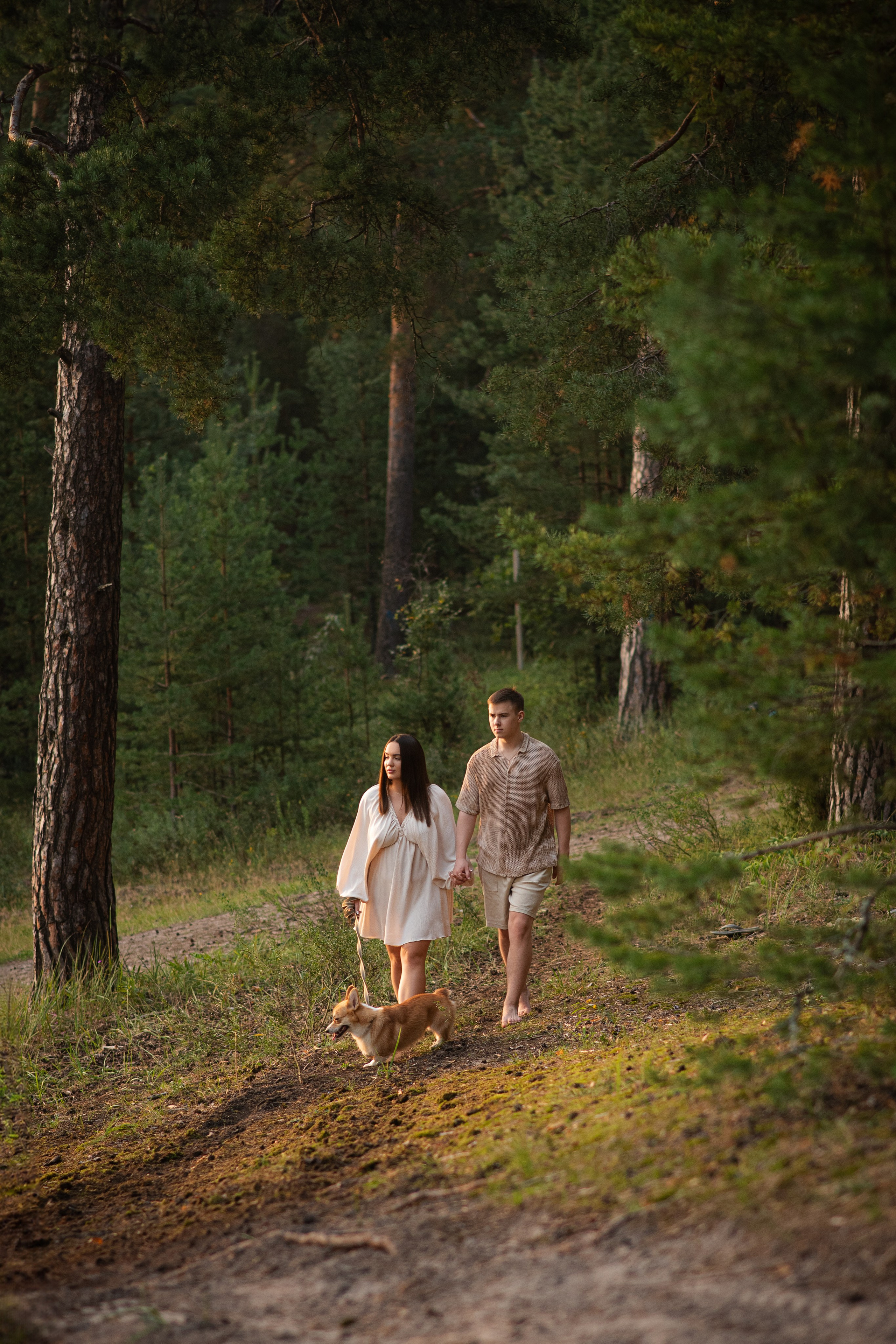 Саша, Оксана и Барни — 25.08.2024. Фотограф — Анималист | Анна Абрамова