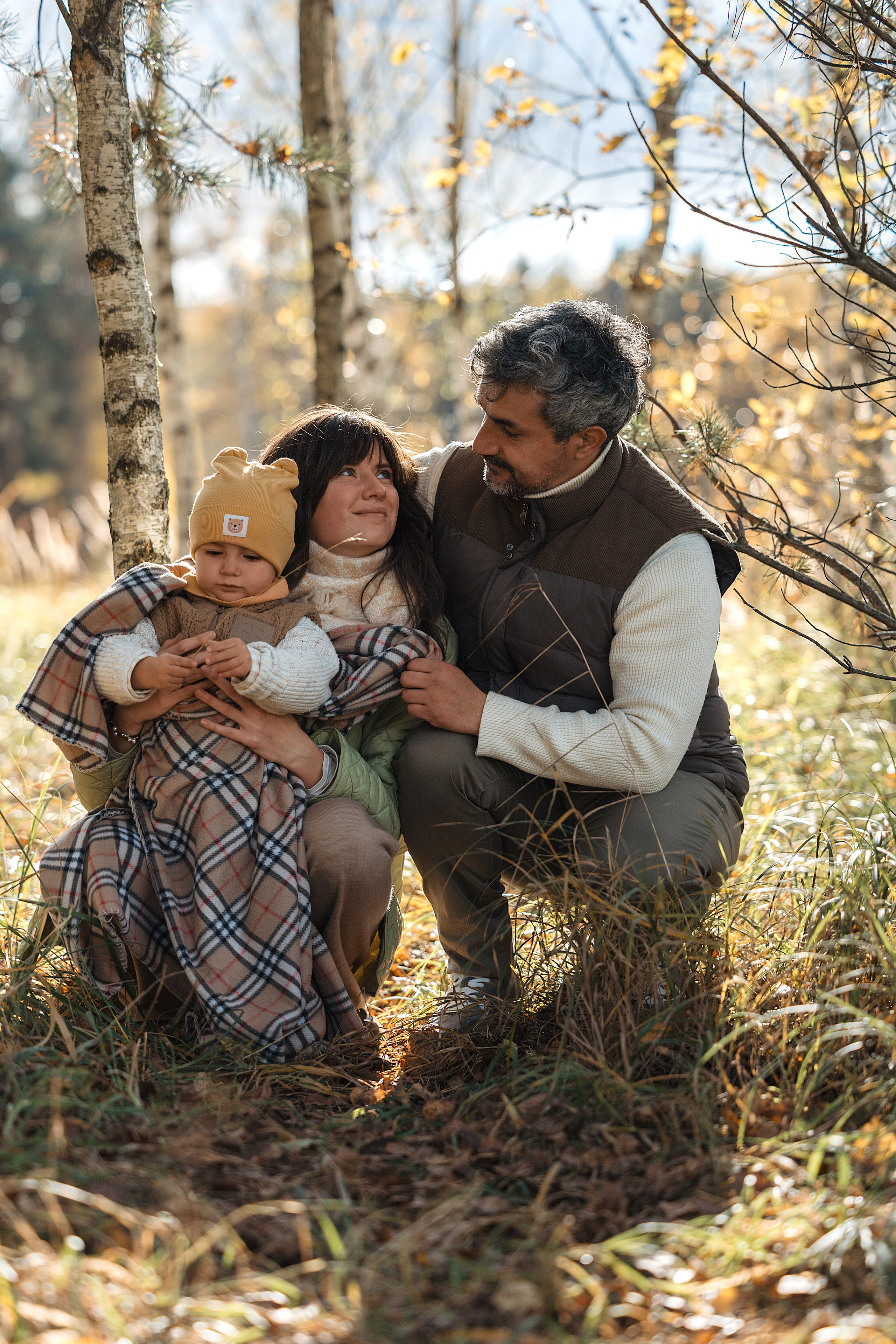 Осенняя семейная съемка. Фотограф Анималист в Москве Анастасия Жучкова