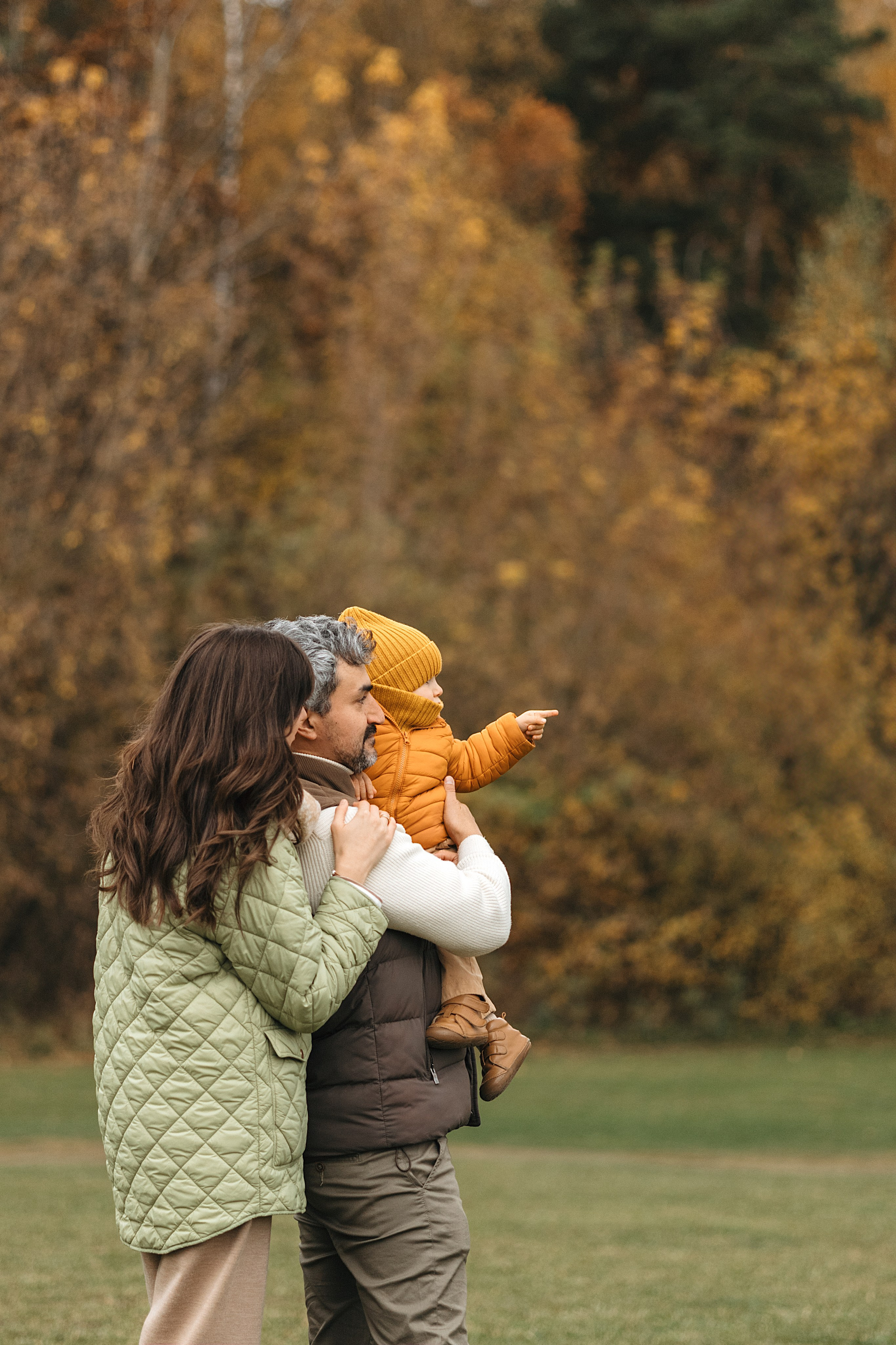 Осенняя семейная съемка. Фотограф Анималист в Москве Анастасия Жучкова