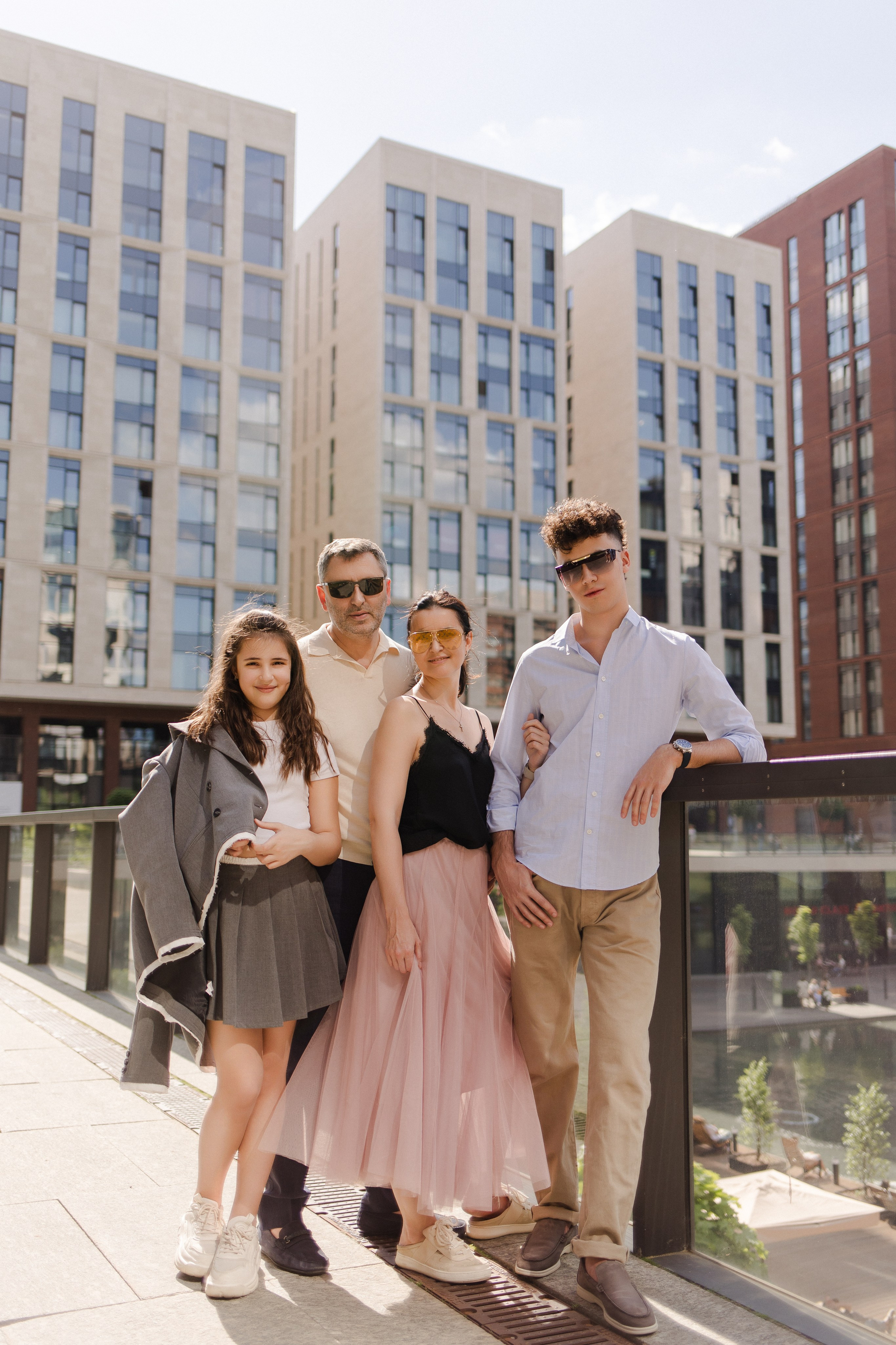 Алена с семьей. Семейный и детский фотограф в Москве Кузьмина Мария