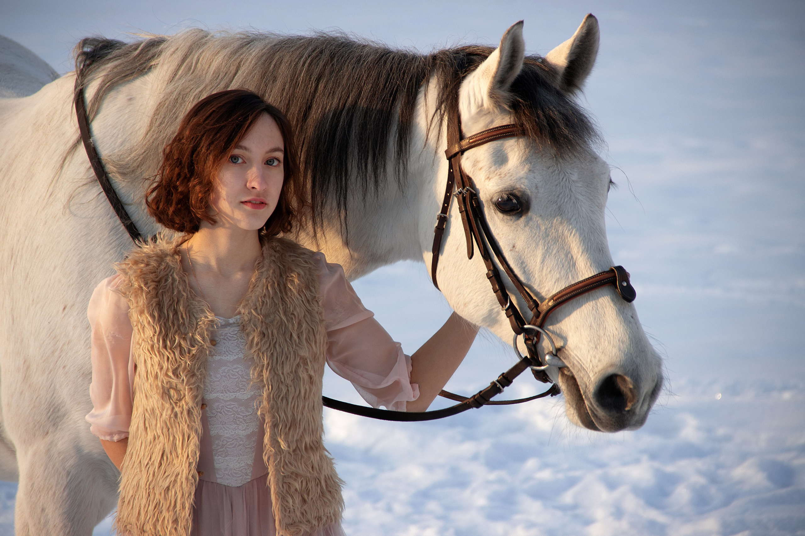 Юная красавица на коне. Фотограф в Москве Юлия Карпова