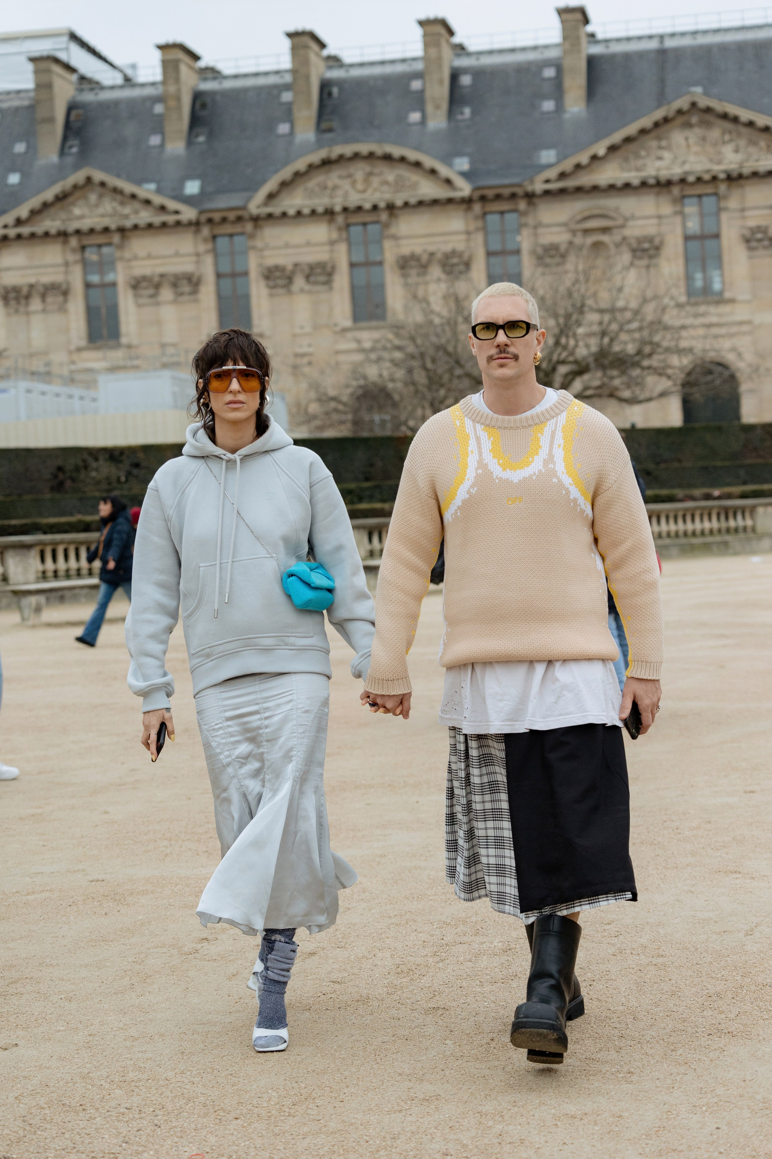 OFF WHITE PFW WOMENSWEAR FALL-WINTER 24/25. Photographer in Milan Ivan Goncharov